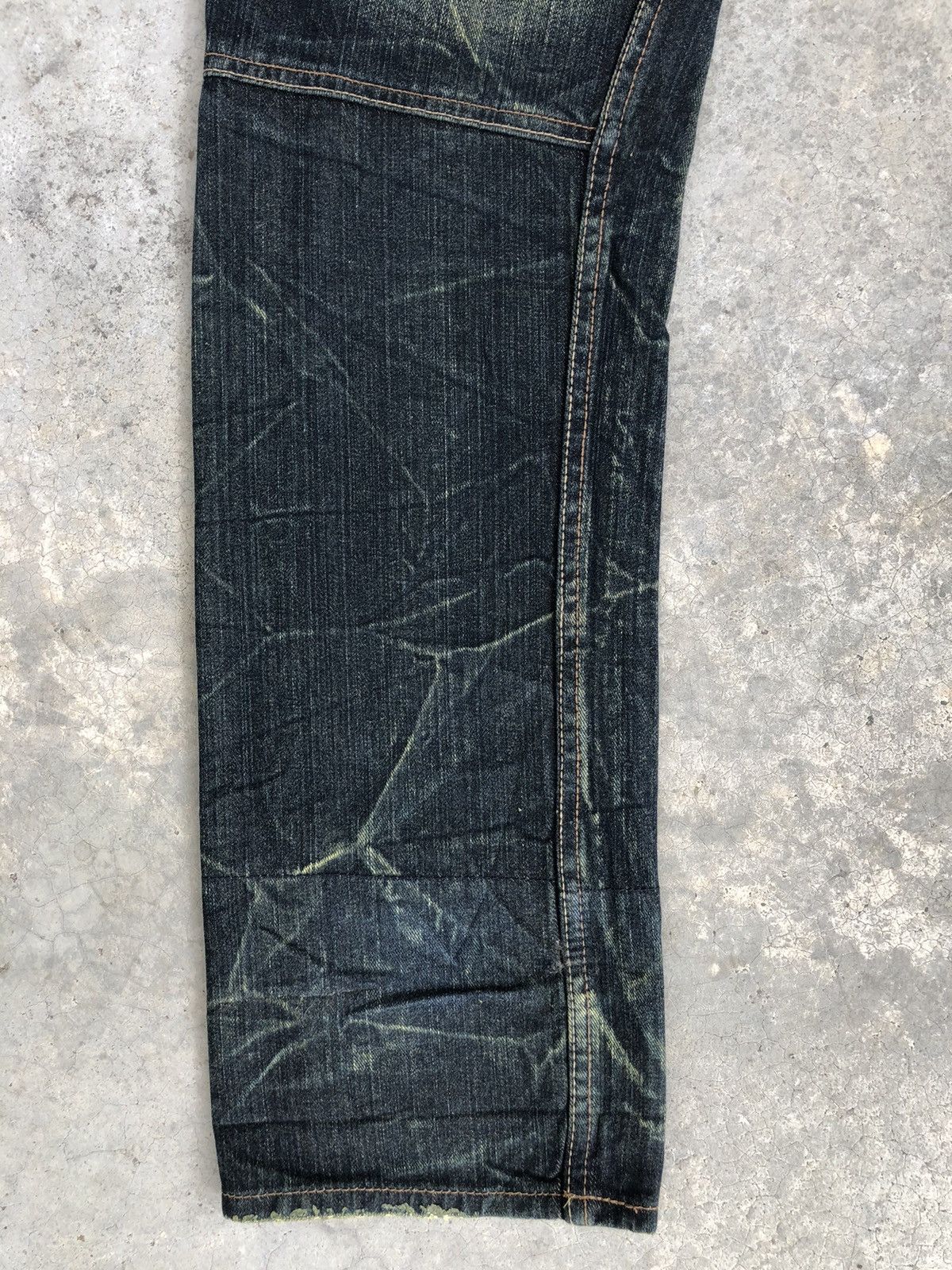 Hysteric Glamour Dominate Double Waist Distressed Jeans Size US 33 - 16 Thumbnail