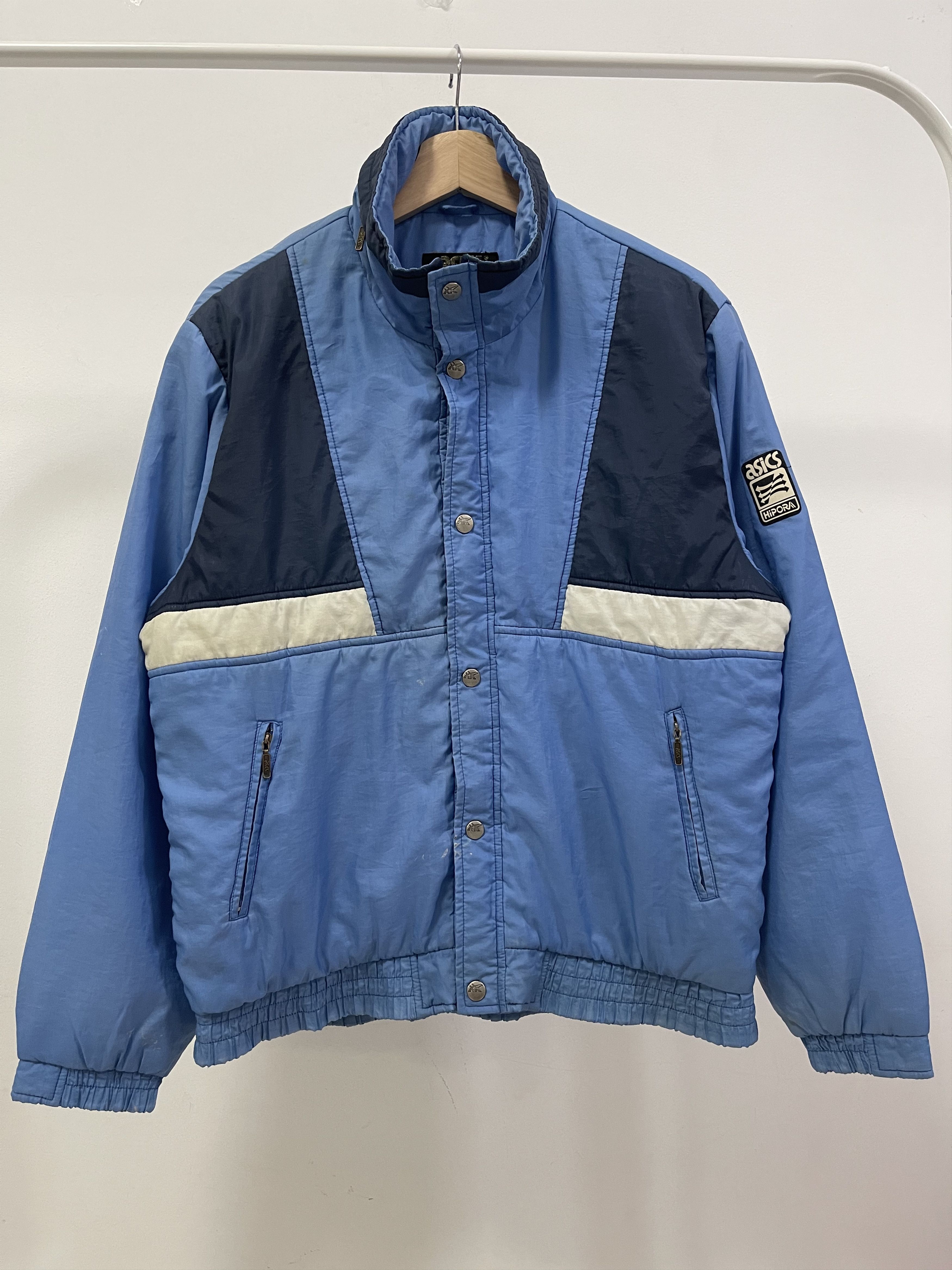 Asics Vintage Asics Hipora Primaloft Distressed Jacket Size US M / EU 48-50 / 2 - 1 Thumbnail