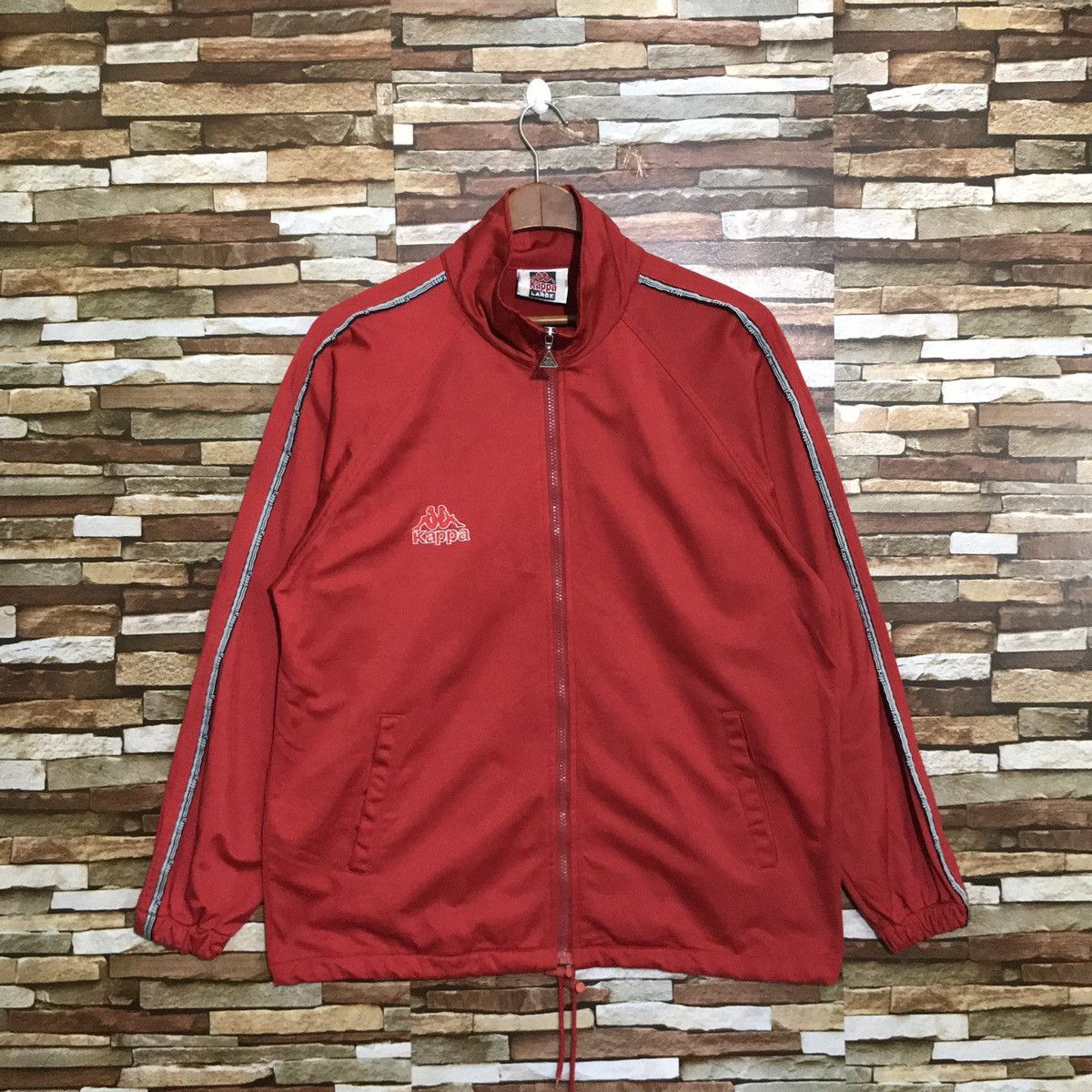 Kappa × Vintage Vintage Kappa Jacket Big Logo Streetwear Size US L / EU 52-54 / 3 - 2 Thumbnail