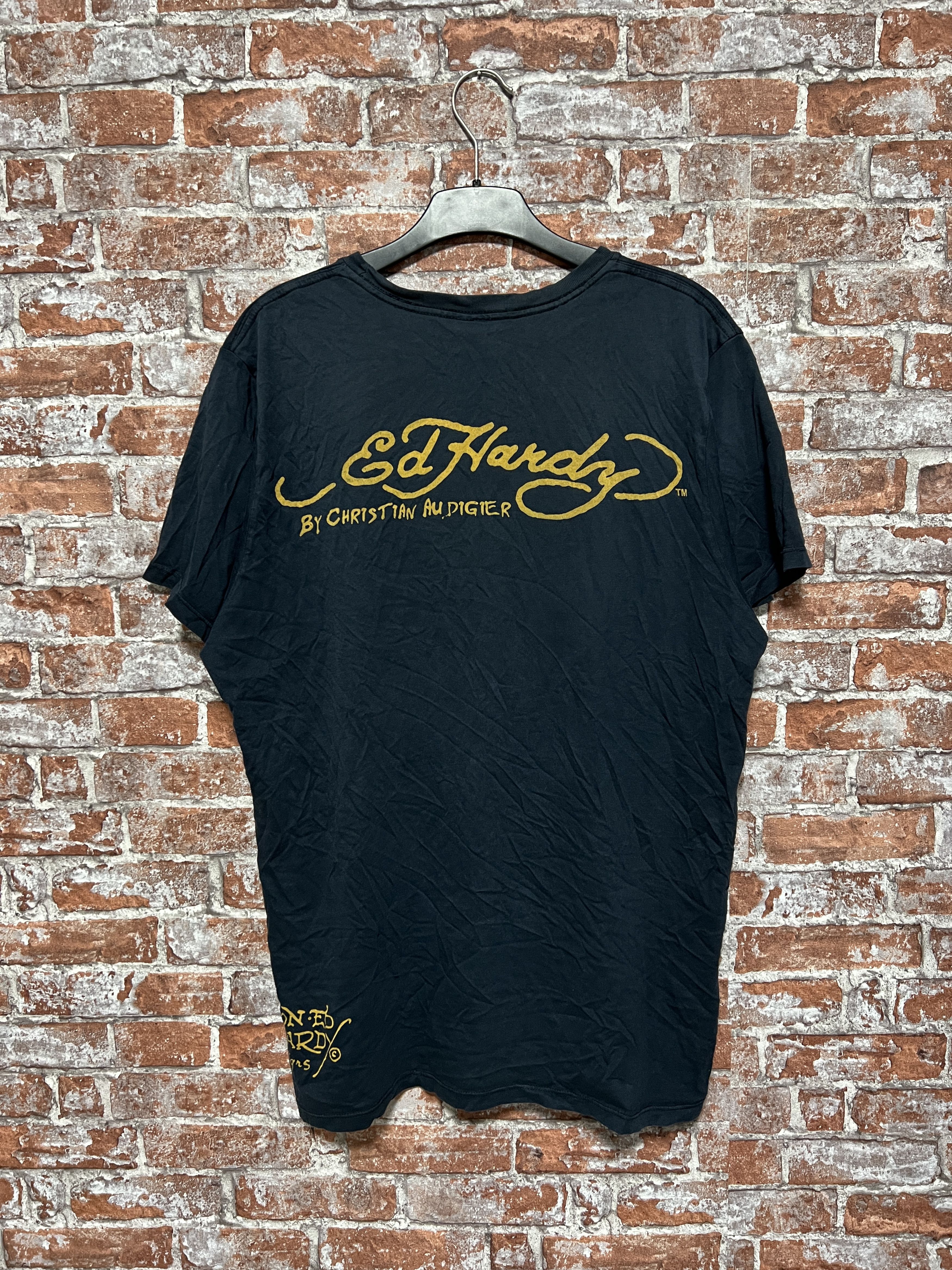 Christian Audigier Ed Hardy by Christian Audigier Vintage Pirate Tee Size US L / EU 52-54 / 3 - 2 Thumbnail