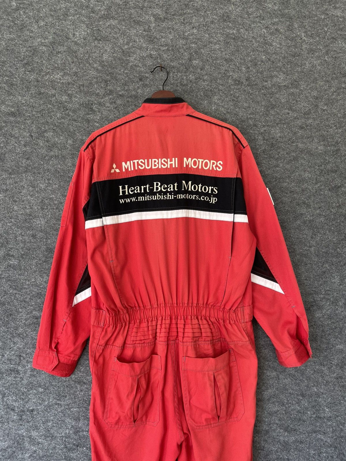 Japanese Brand × Vintage VINTAGE MITSUBISHI RALLIART COVERALLS Size US L / EU 52-54 / 3 - 1 Thumbnail