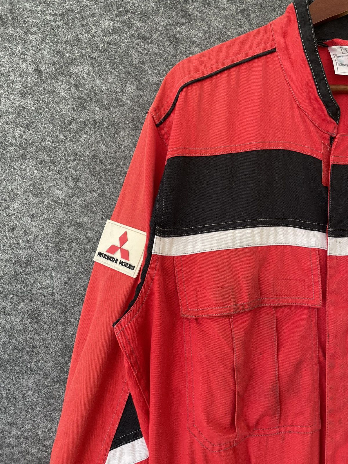 Japanese Brand × Vintage VINTAGE MITSUBISHI RALLIART COVERALLS Size US L / EU 52-54 / 3 - 7 Thumbnail