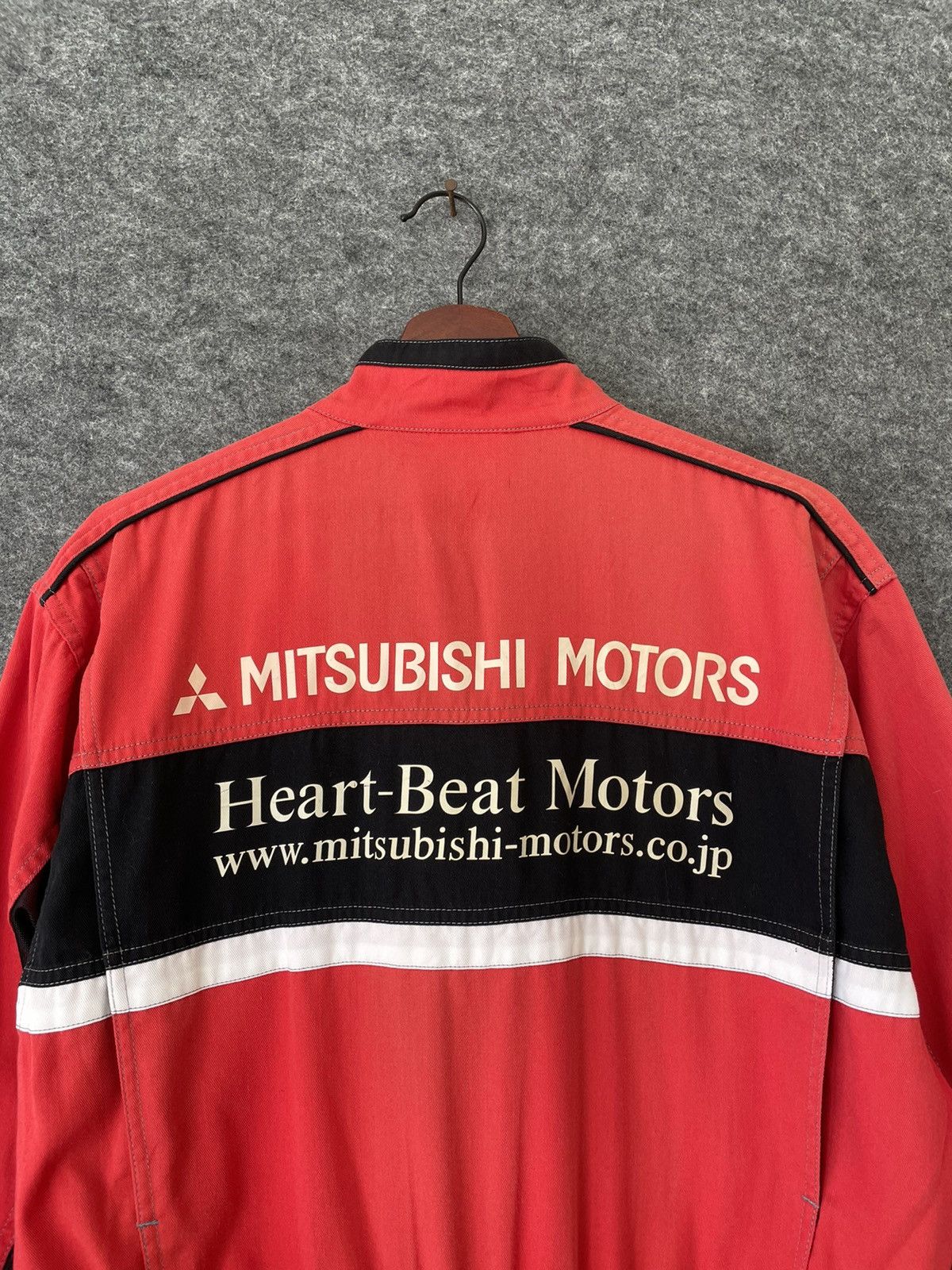 Japanese Brand × Vintage VINTAGE MITSUBISHI RALLIART COVERALLS Size US L / EU 52-54 / 3 - 3 Thumbnail