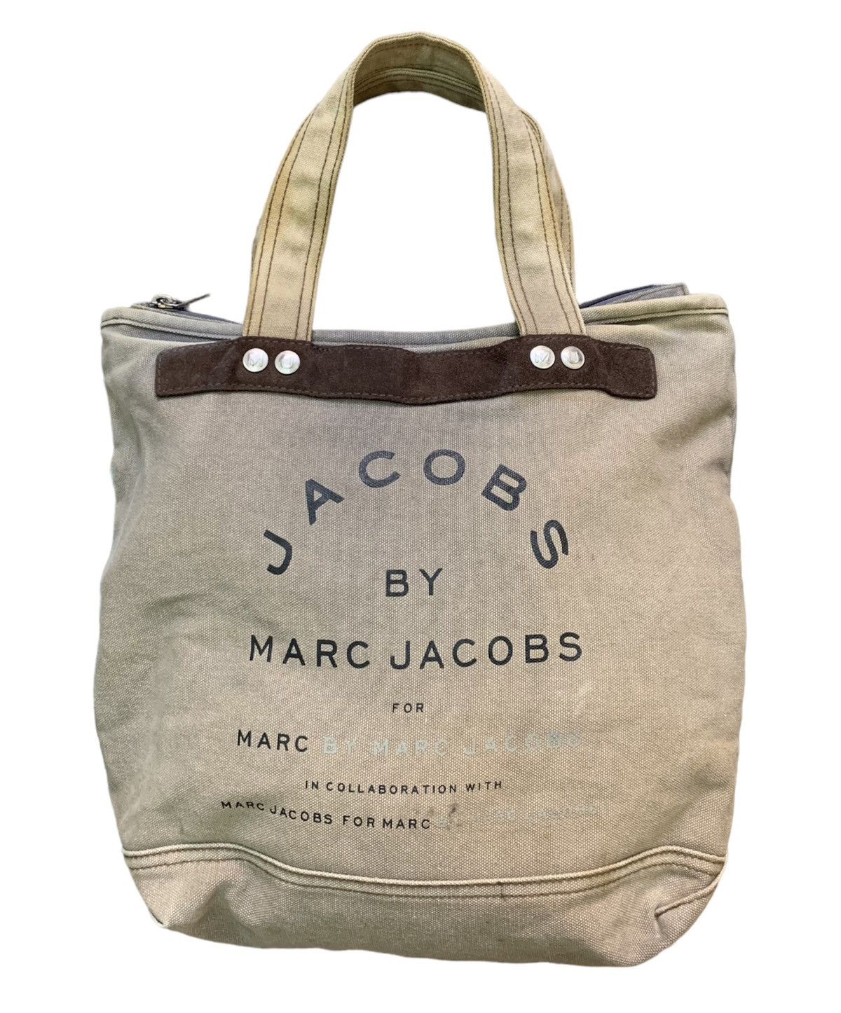 Jacobs By Marc Jacobs × Marc Jacobs jacobs by marc jacobs leather trim bag Size ONE SIZE - 1 Thumbnail