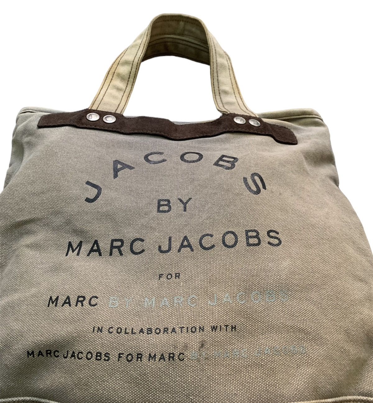Jacobs By Marc Jacobs × Marc Jacobs jacobs by marc jacobs leather trim bag Size ONE SIZE - 2 Thumbnail
