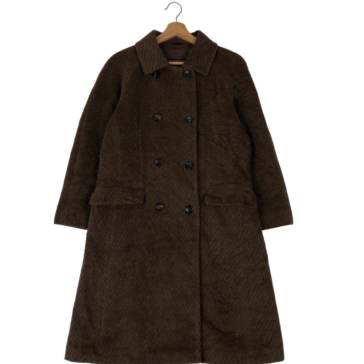 VINTAGE MOHAIR LONG JACKET BURBERRYS