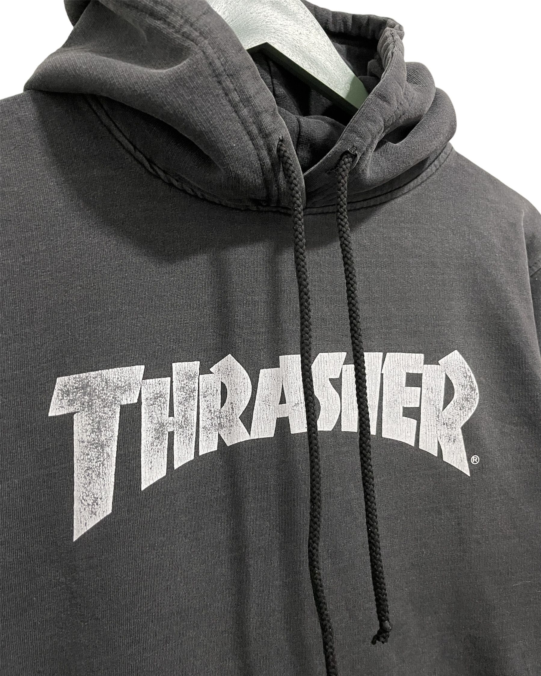 Thrasher Sun Faded Thrasher Spellout Skategang Hoodie Sweatshirt Size US XS / EU 42 / 0 - 2 Thumbnail