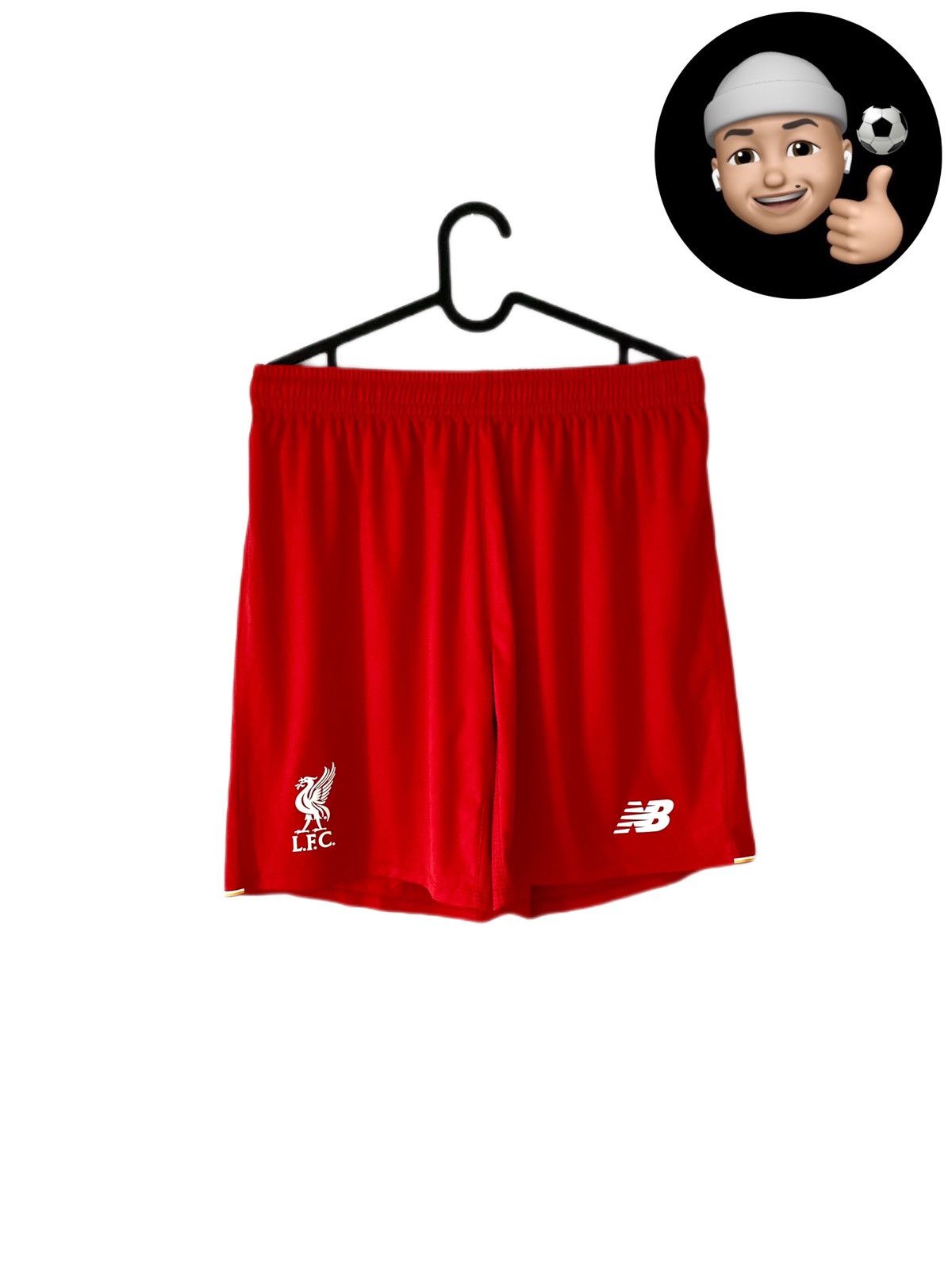 New Balance 2015 2016 Liverpool New Balance Home Soccer Shorts Jersey UK Size US 34 / EU 50 - 1 Thumbnail