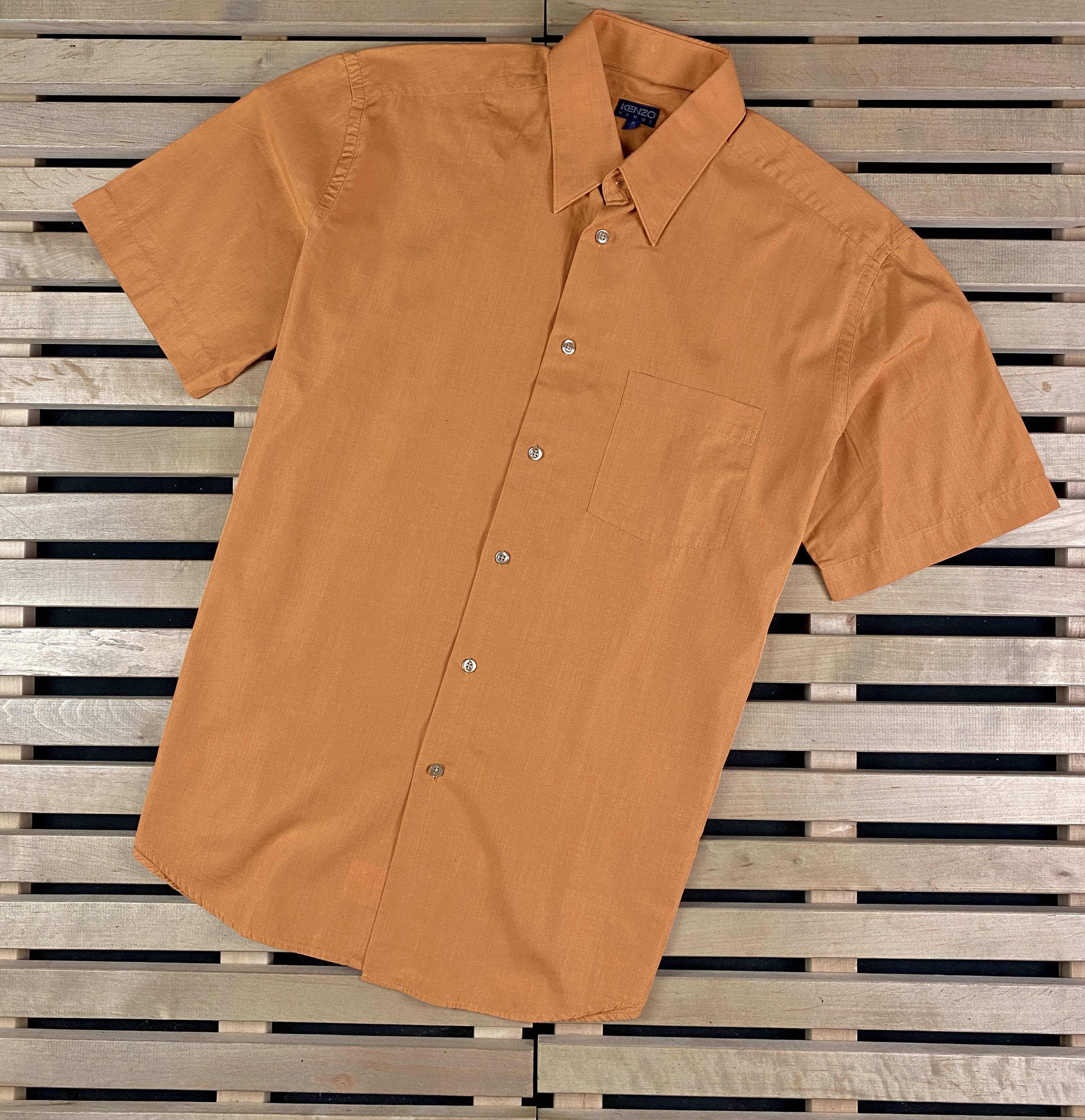 Kenzo × Vintage Men’s Shirt Kenzo Homme Vintage Size 41/16 Size US M / EU 48-50 / 2 - 1 Thumbnail