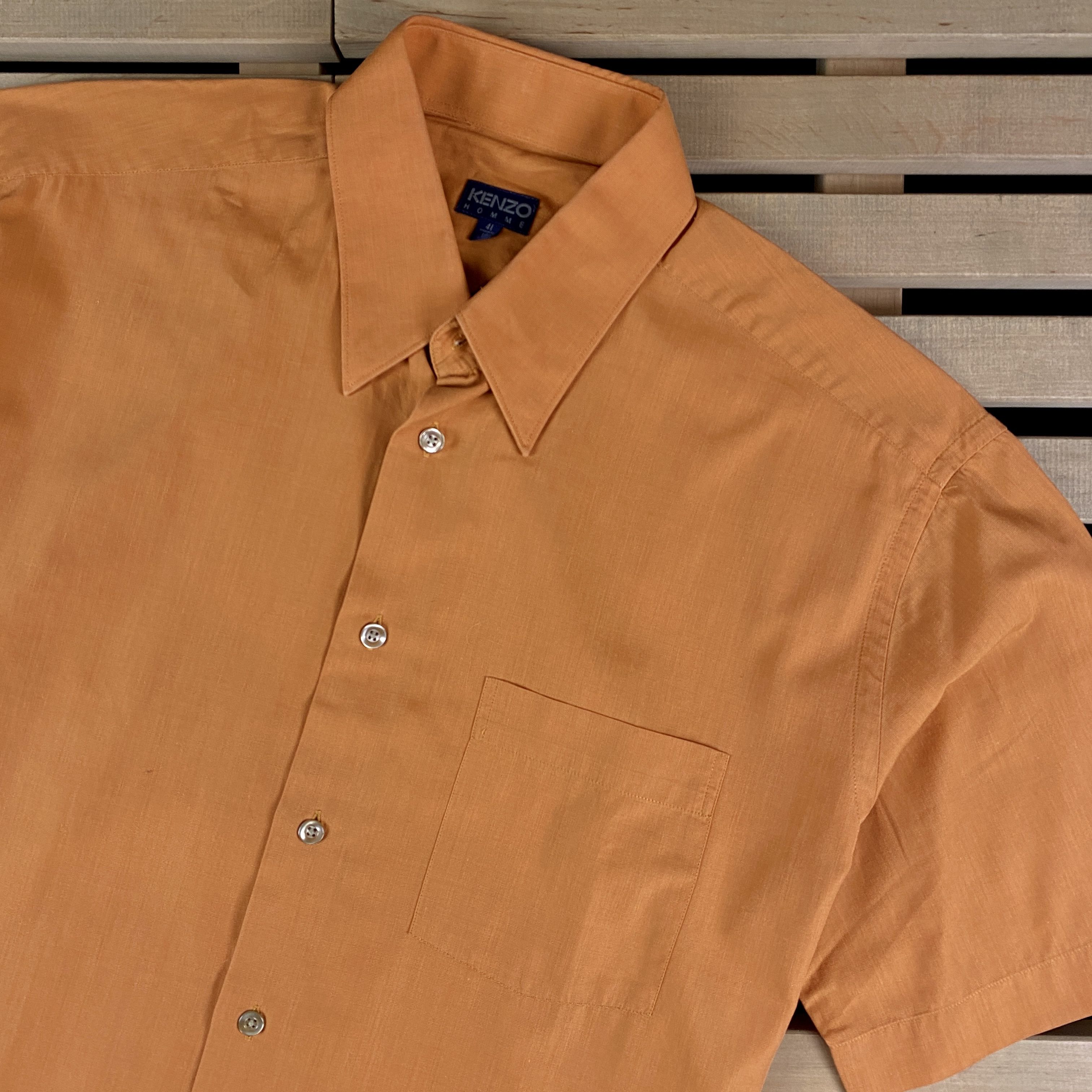 Kenzo × Vintage Men’s Shirt Kenzo Homme Vintage Size 41/16 Size US M / EU 48-50 / 2 - 2 Thumbnail