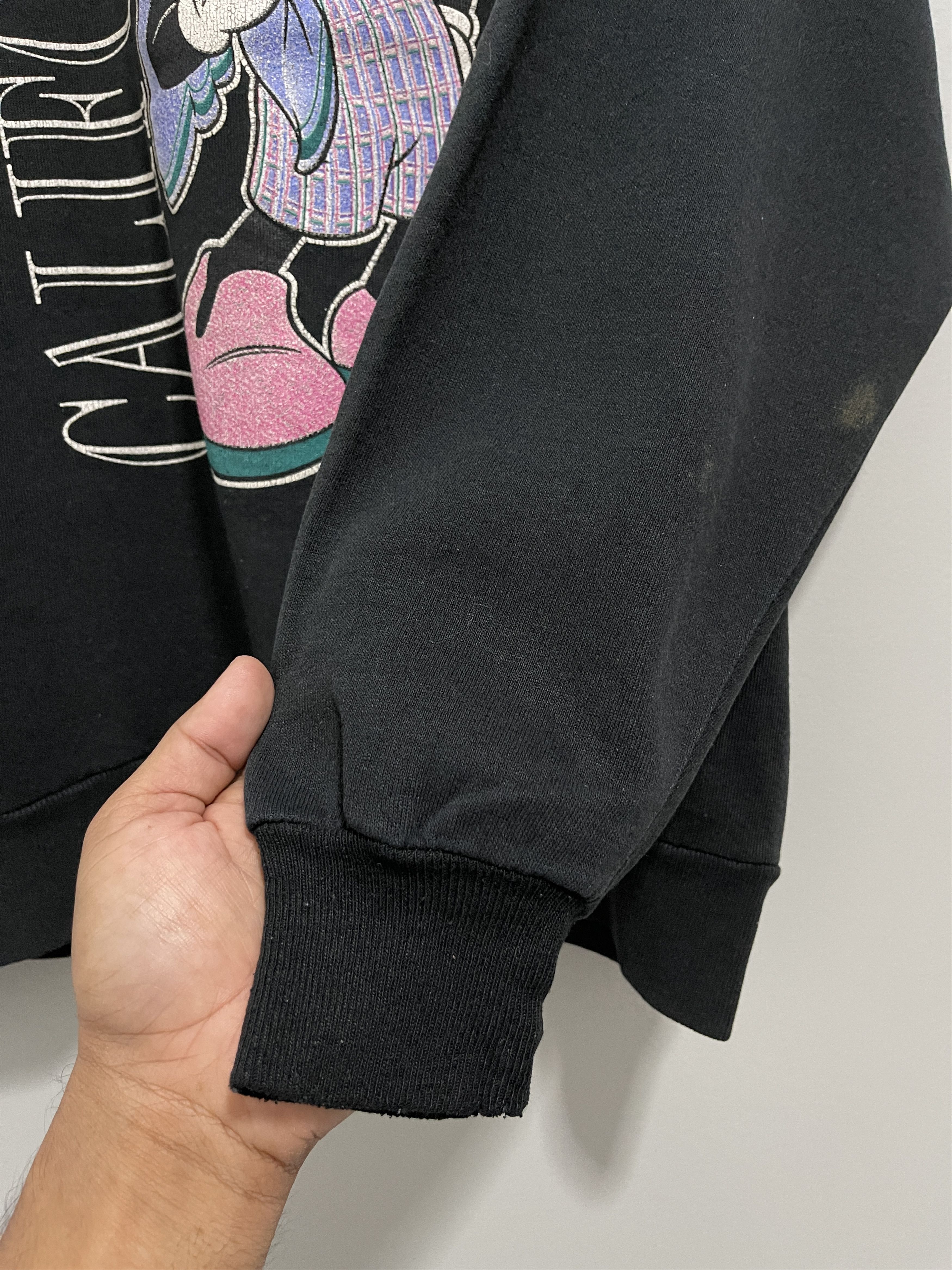 Mickey Mouse × Velva Sheen Vintage 90s Disney Mickey Mouse California Big Logo Size US L / EU 52-54 / 3 - 6 Thumbnail