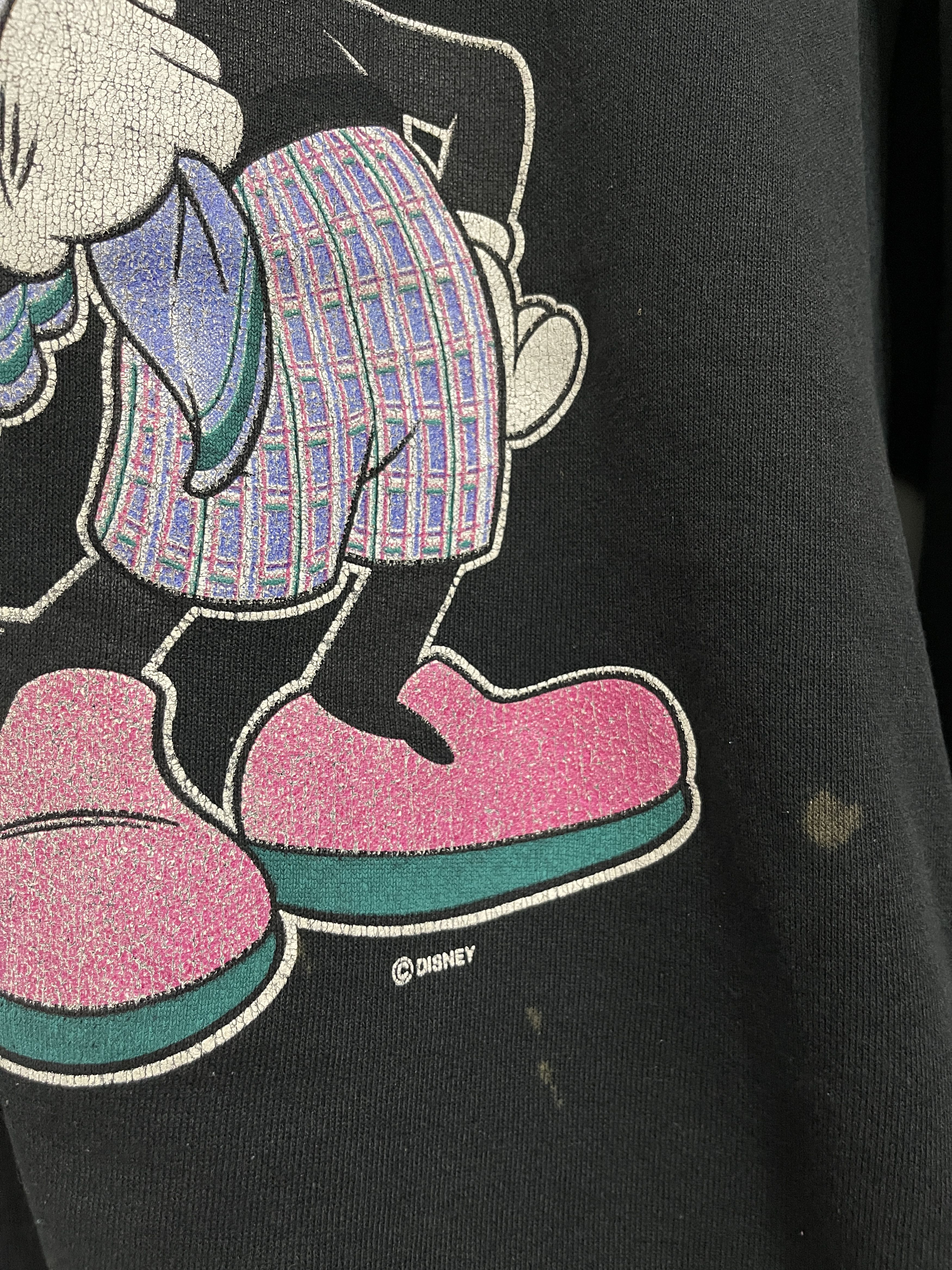 Mickey Mouse × Velva Sheen Vintage 90s Disney Mickey Mouse California Big Logo Size US L / EU 52-54 / 3 - 4 Thumbnail