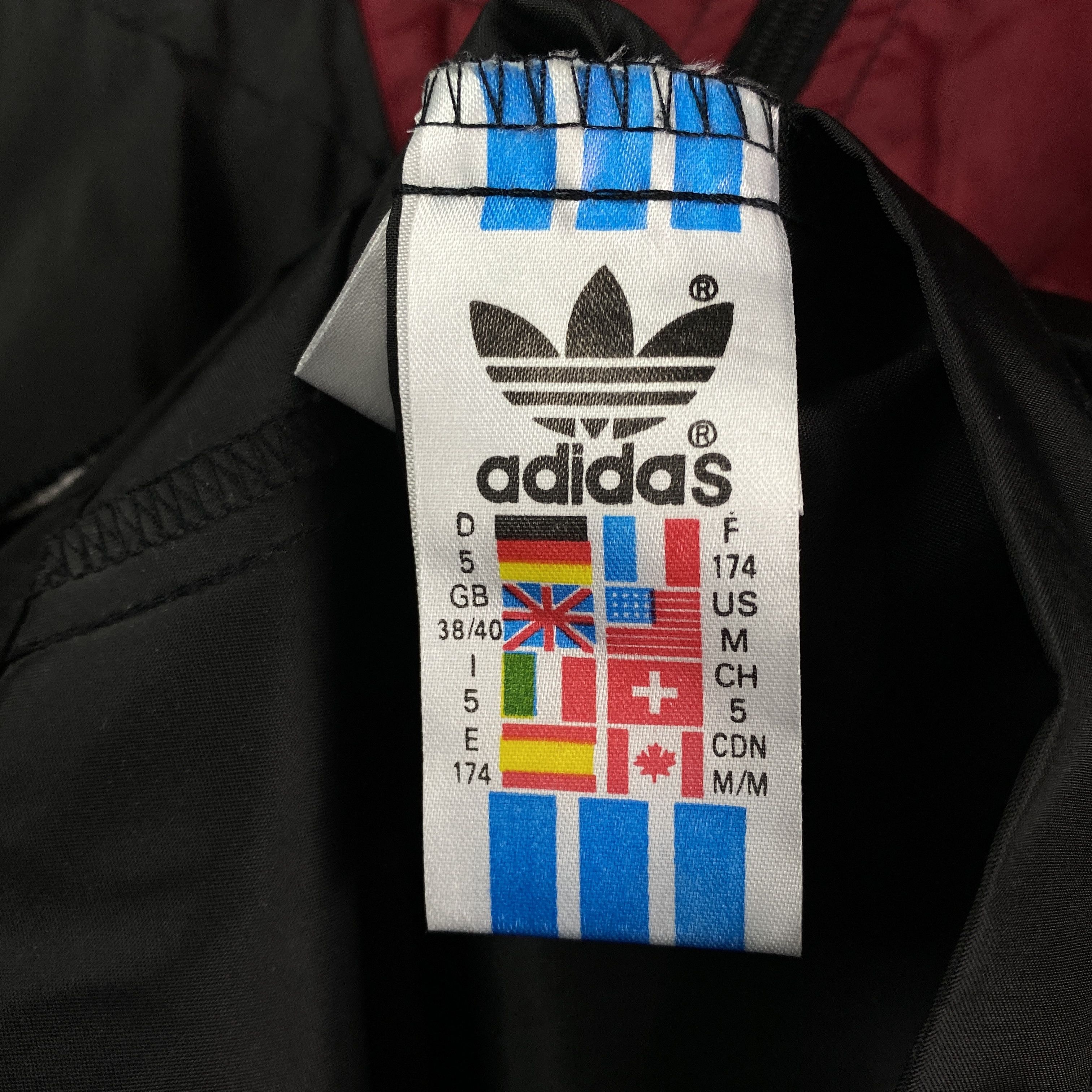 Adidas × Vintage Men’s Zip Bomber Jacket Adidas Vintage Size M Size US M / EU 48-50 / 2 - 6 Thumbnail