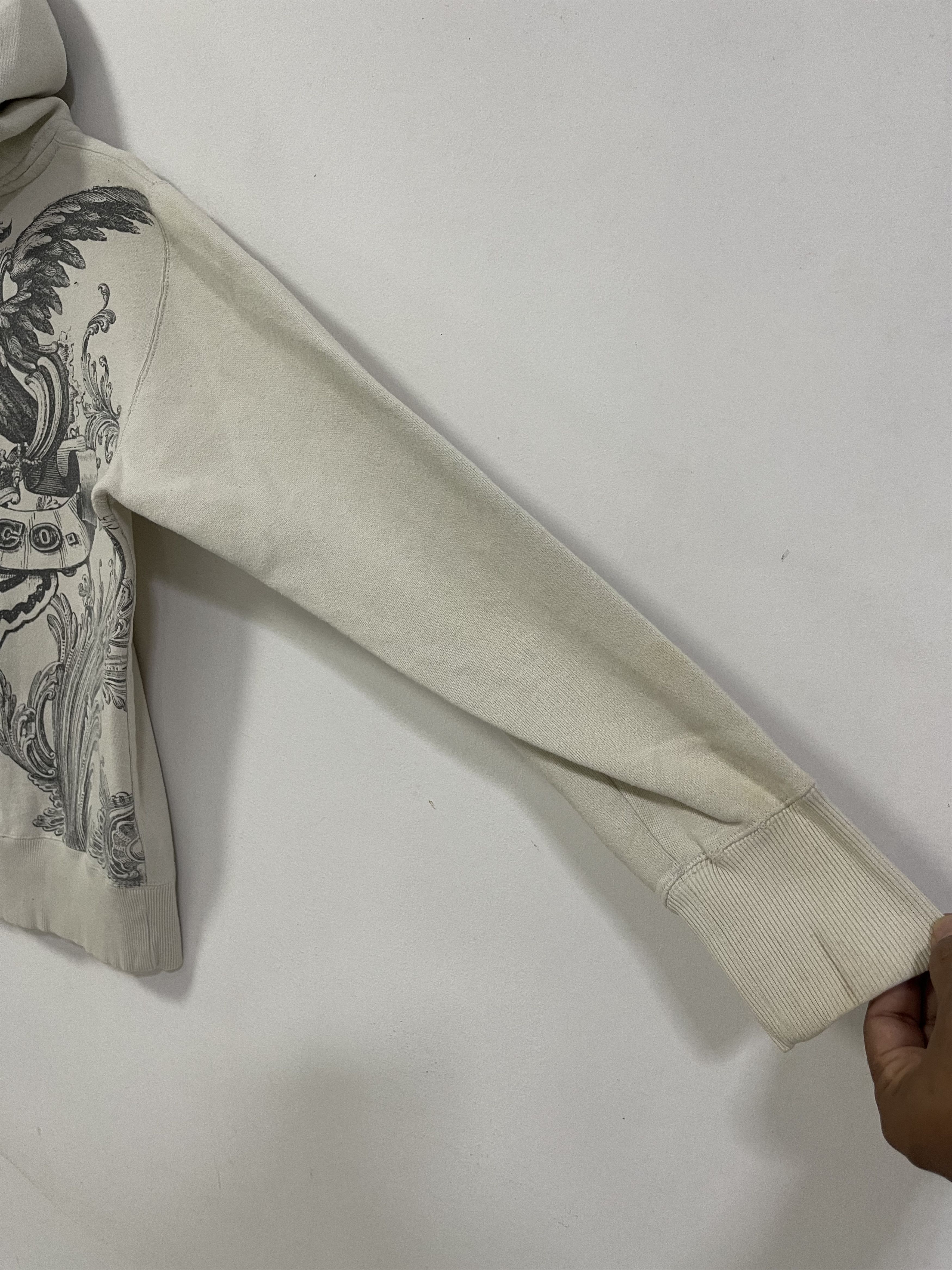 Fox Racing × Vintage Vintage Fox Riders Co Eagle Big Logo Zip Up Hoodie Size S / US 4 / IT 40 - 5 Thumbnail