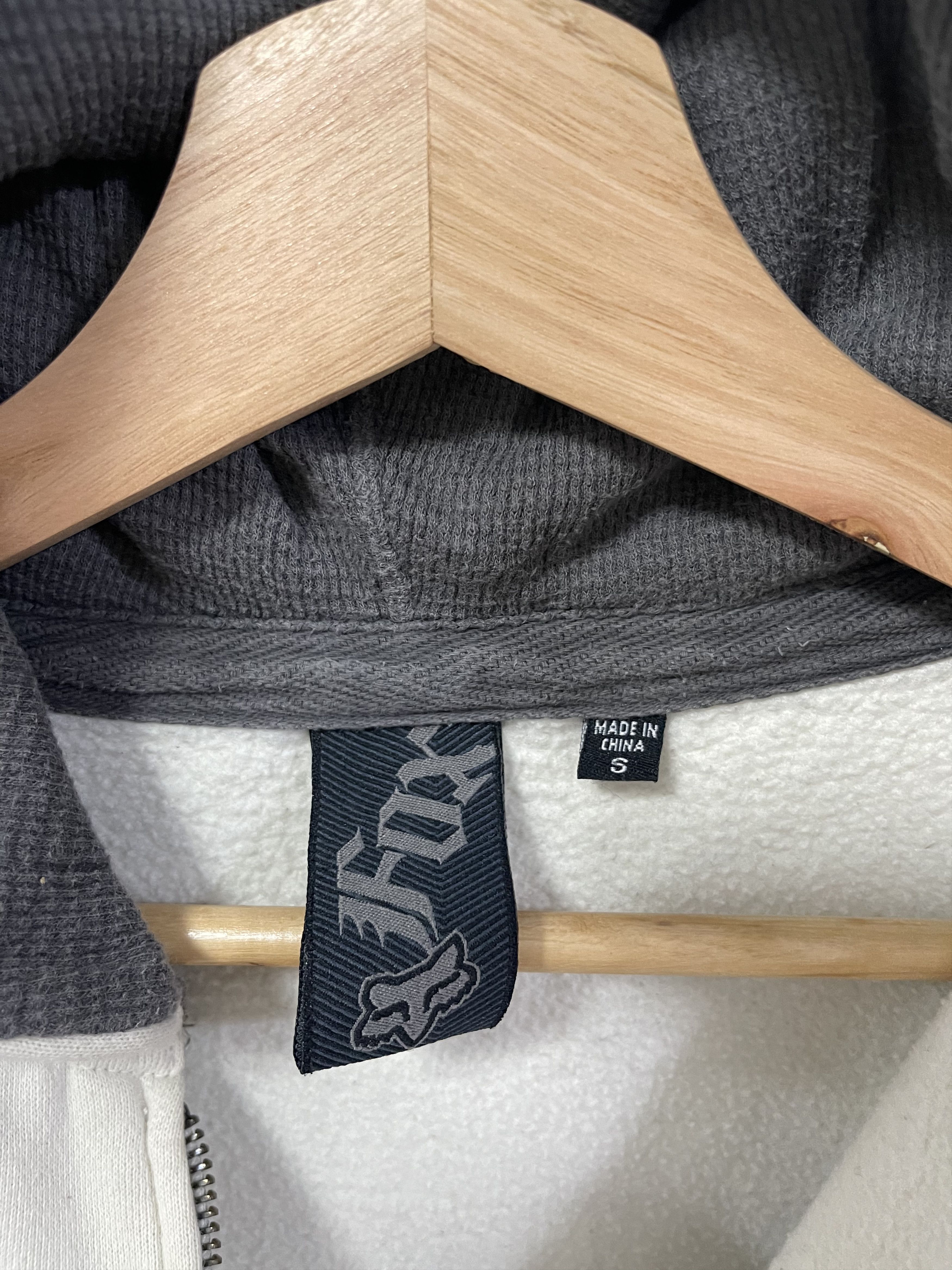 Fox Racing × Vintage Vintage Fox Riders Co Eagle Big Logo Zip Up Hoodie Size S / US 4 / IT 40 - 13 Thumbnail