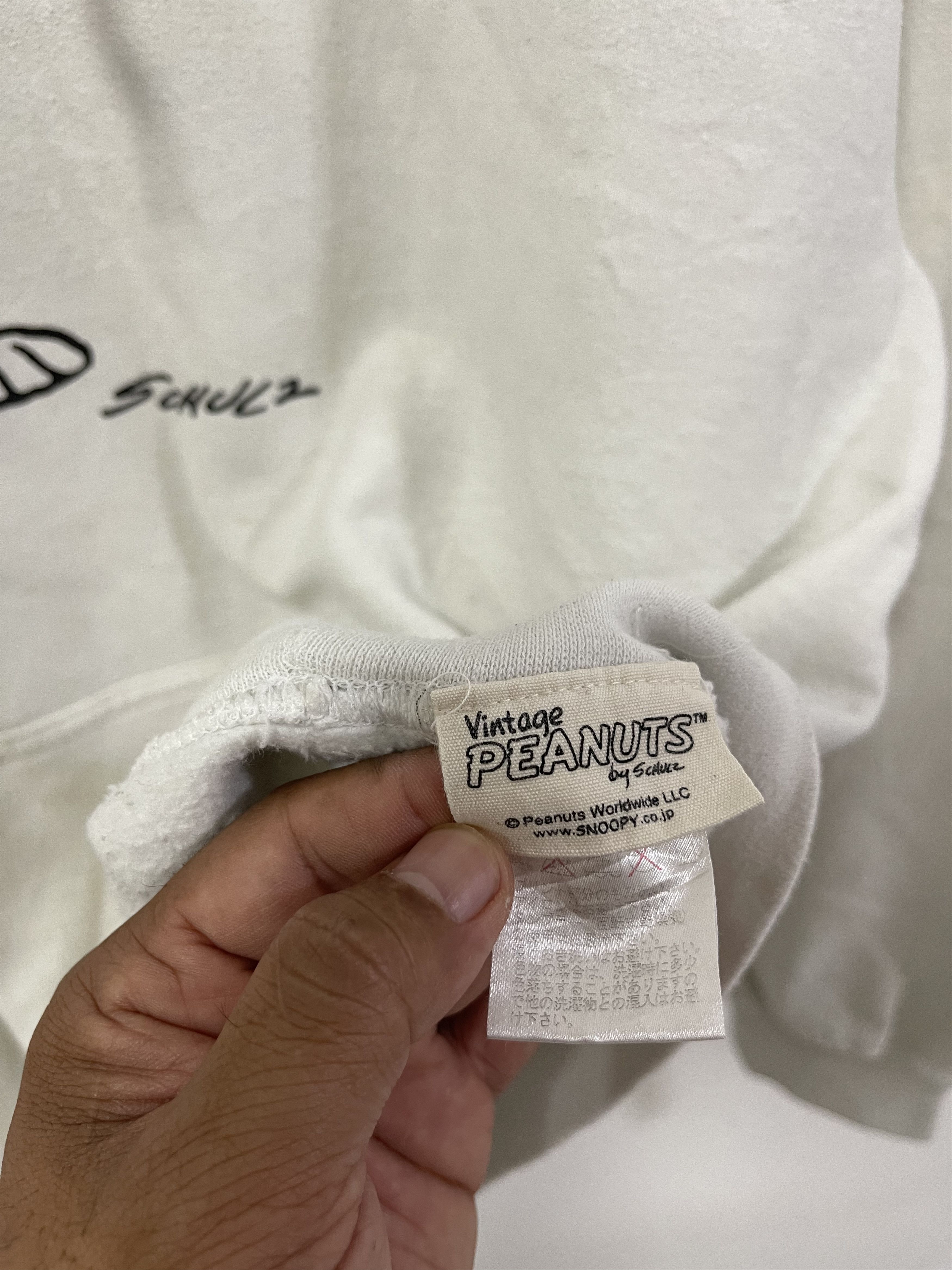 Peanuts × Vintage × Vision Streetwear Vintage Peanuts x Vision Streetwear Big Logo Hoodie Size US M / EU 48-50 / 2 - 10 Thumbnail