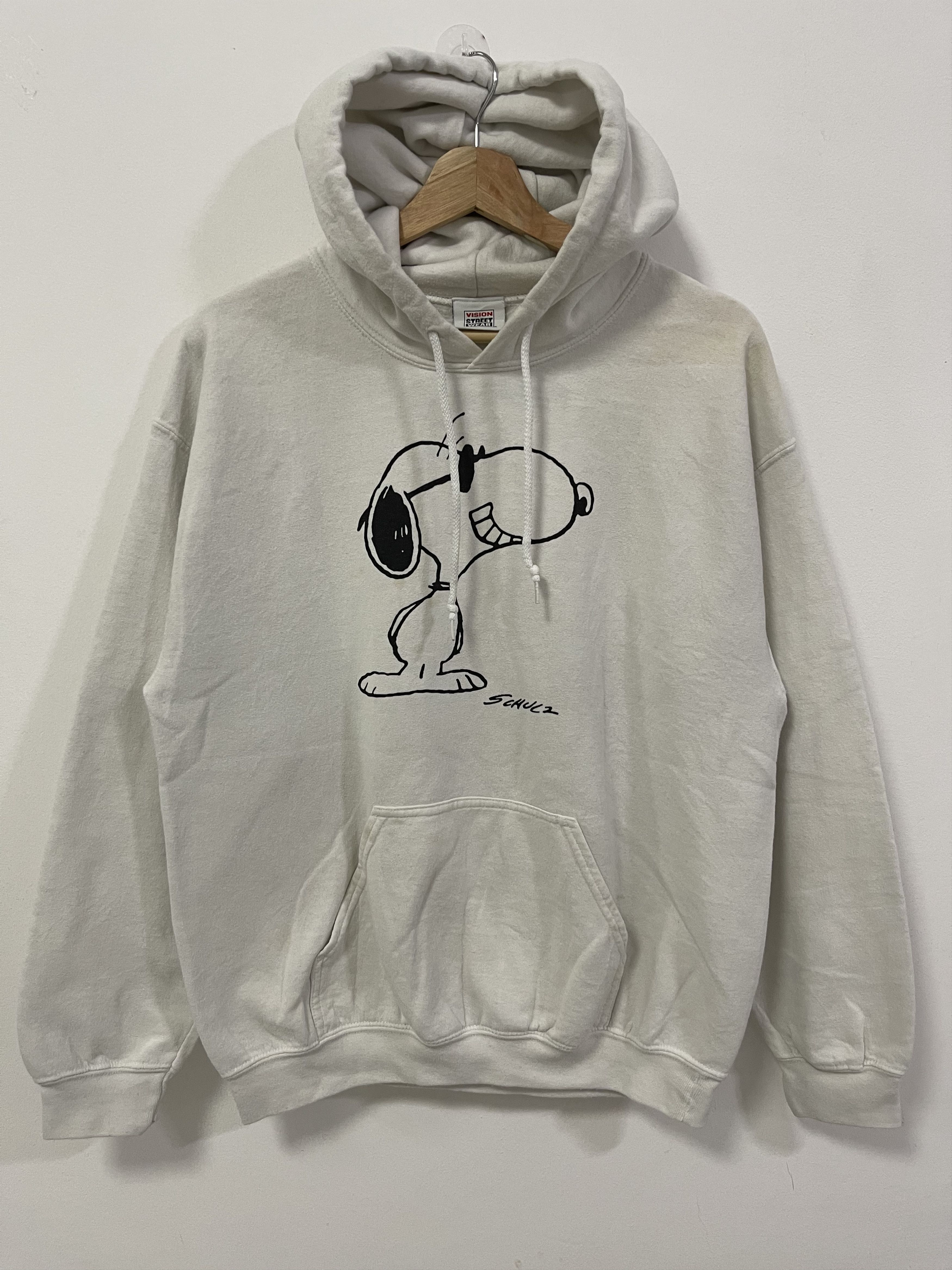 Peanuts × Vintage × Vision Streetwear Vintage Peanuts x Vision Streetwear Big Logo Hoodie Size US M / EU 48-50 / 2 - 1 Thumbnail