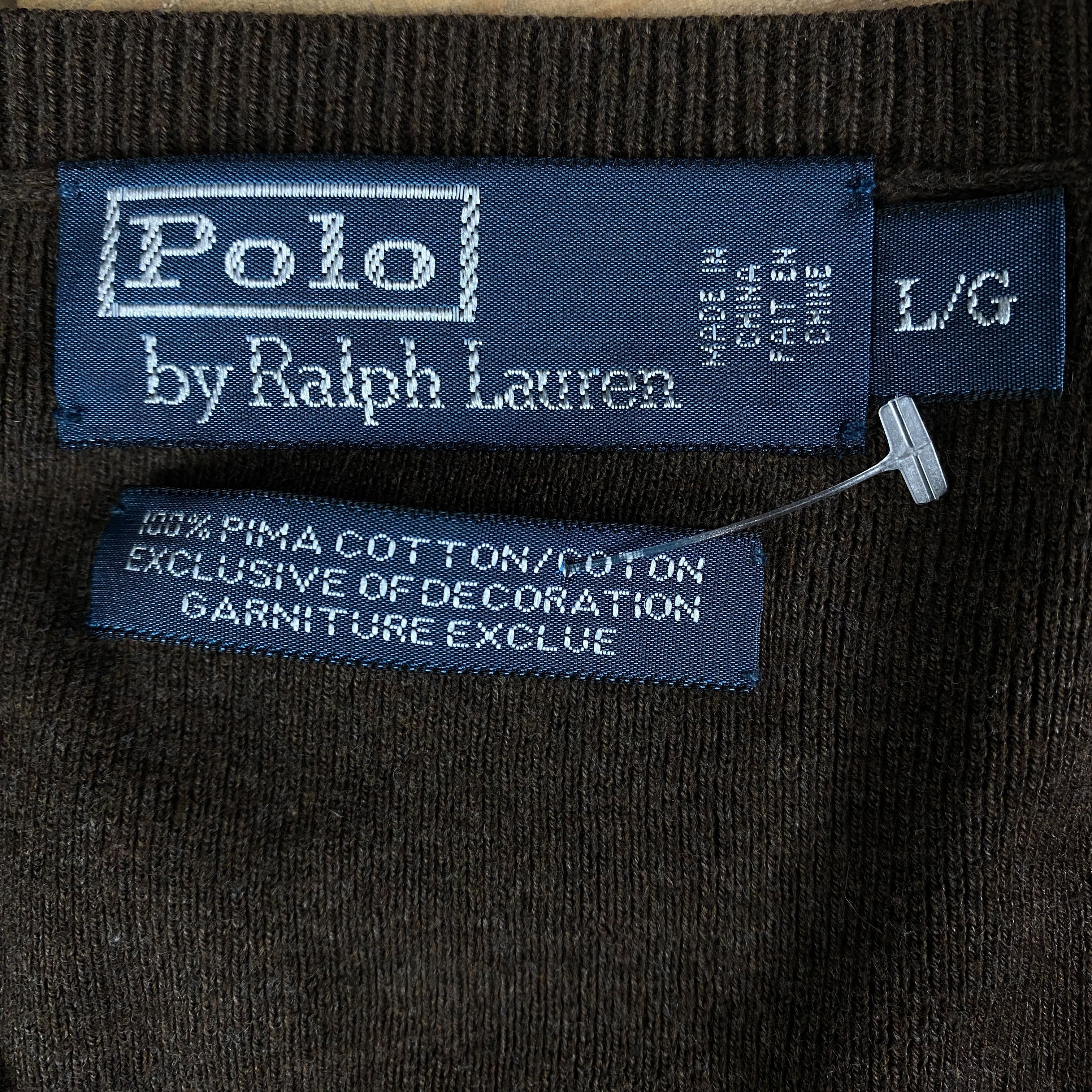 Polo Ralph Lauren Men’s Long Sleeve Jumper Polo Ralph Lauren Vintage Size L Size US L / EU 52-54 / 3 - 4 Thumbnail