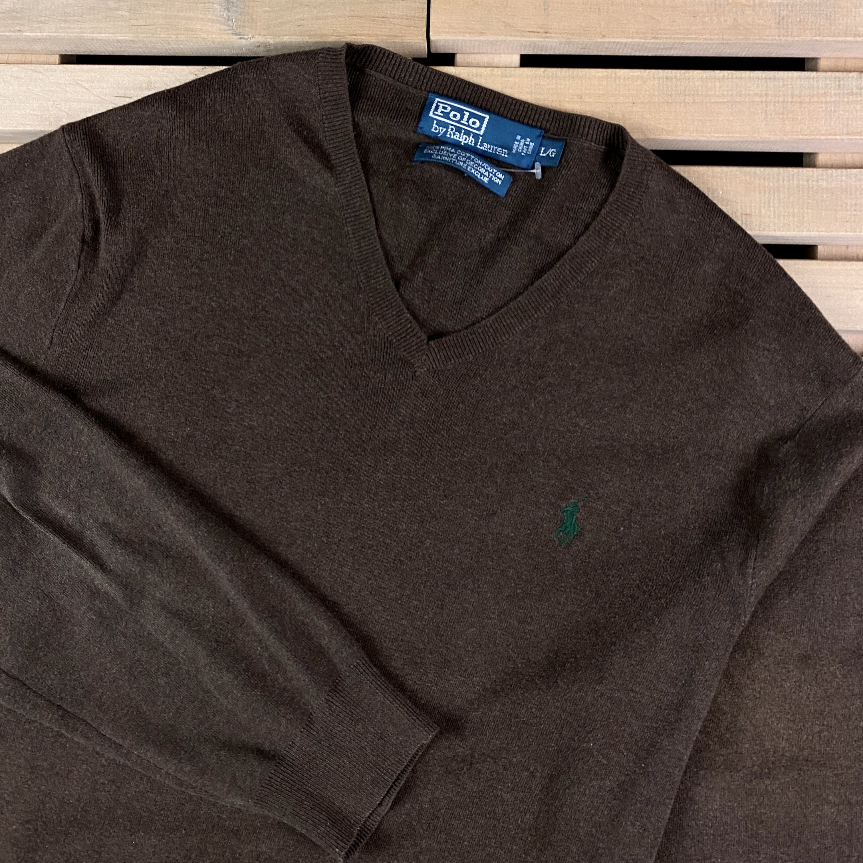 Polo Ralph Lauren Men’s Long Sleeve Jumper Polo Ralph Lauren Vintage Size L Size US L / EU 52-54 / 3 - 2 Thumbnail