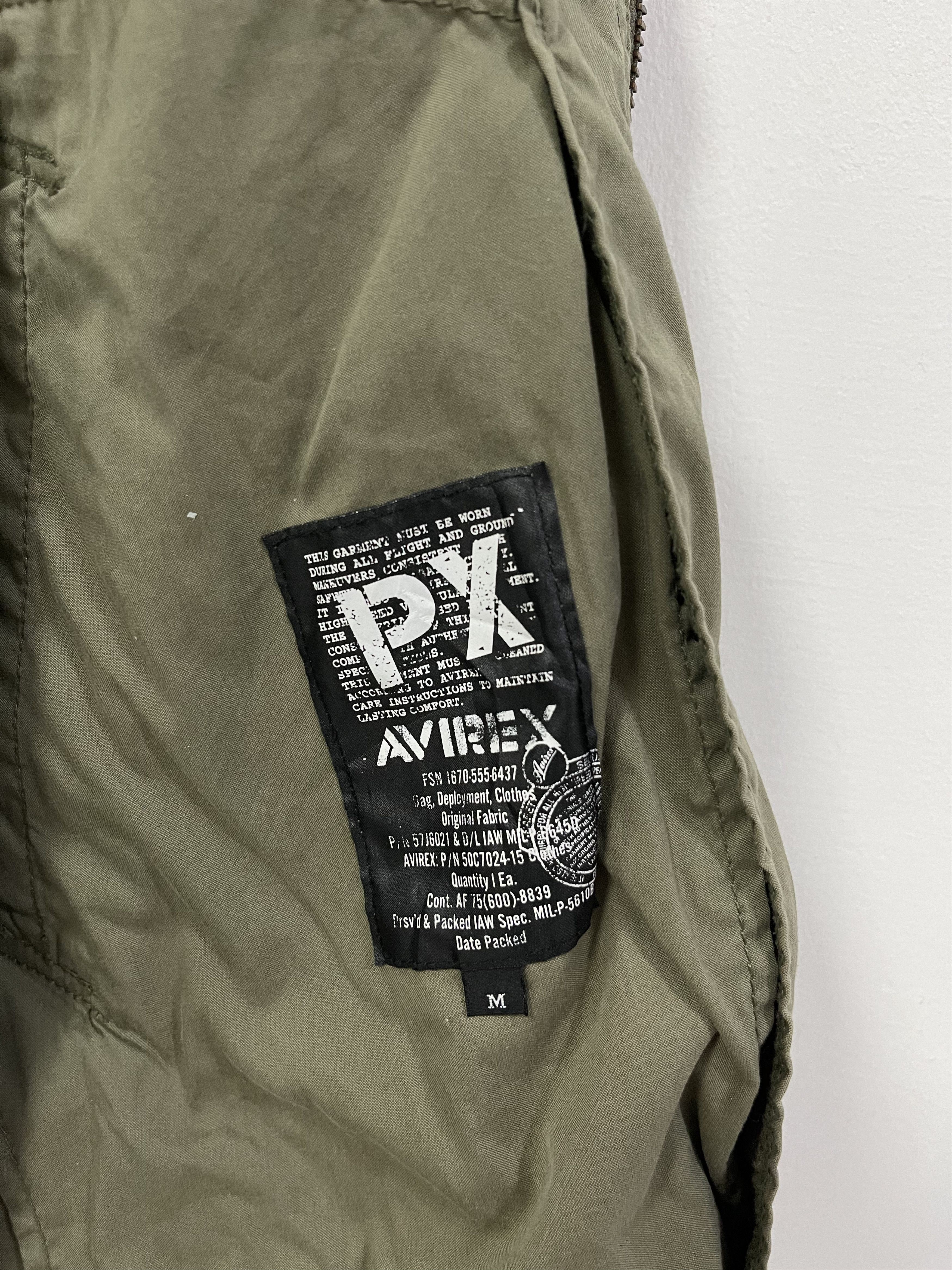 Avirex Vintage Avirex Tiger Embroidery Military Sounevir Jacket Size US S / EU 44-46 / 1 - 14 Thumbnail