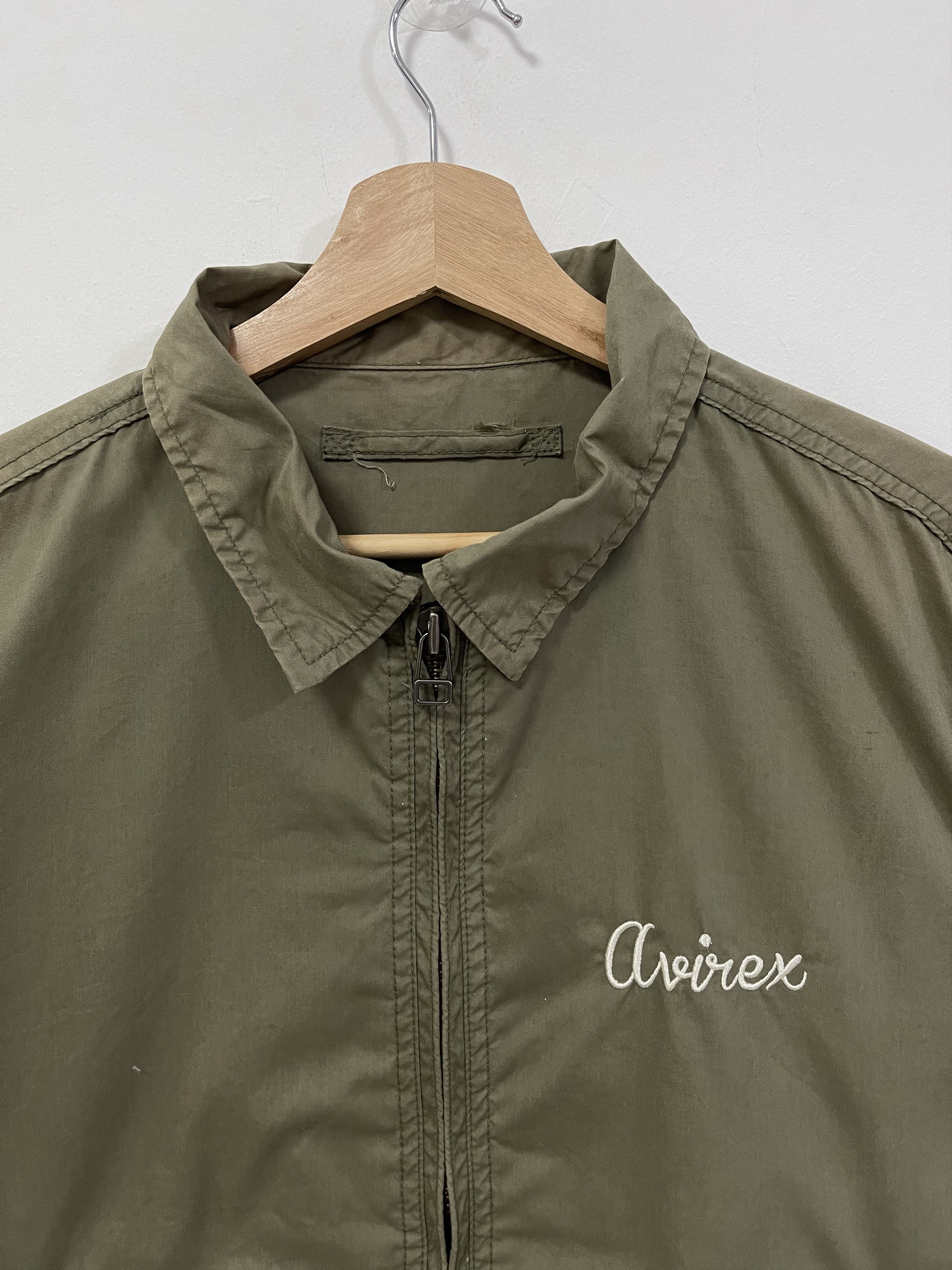 Avirex Vintage Avirex Tiger Embroidery Military Sounevir Jacket Size US S / EU 44-46 / 1 - 10 Thumbnail