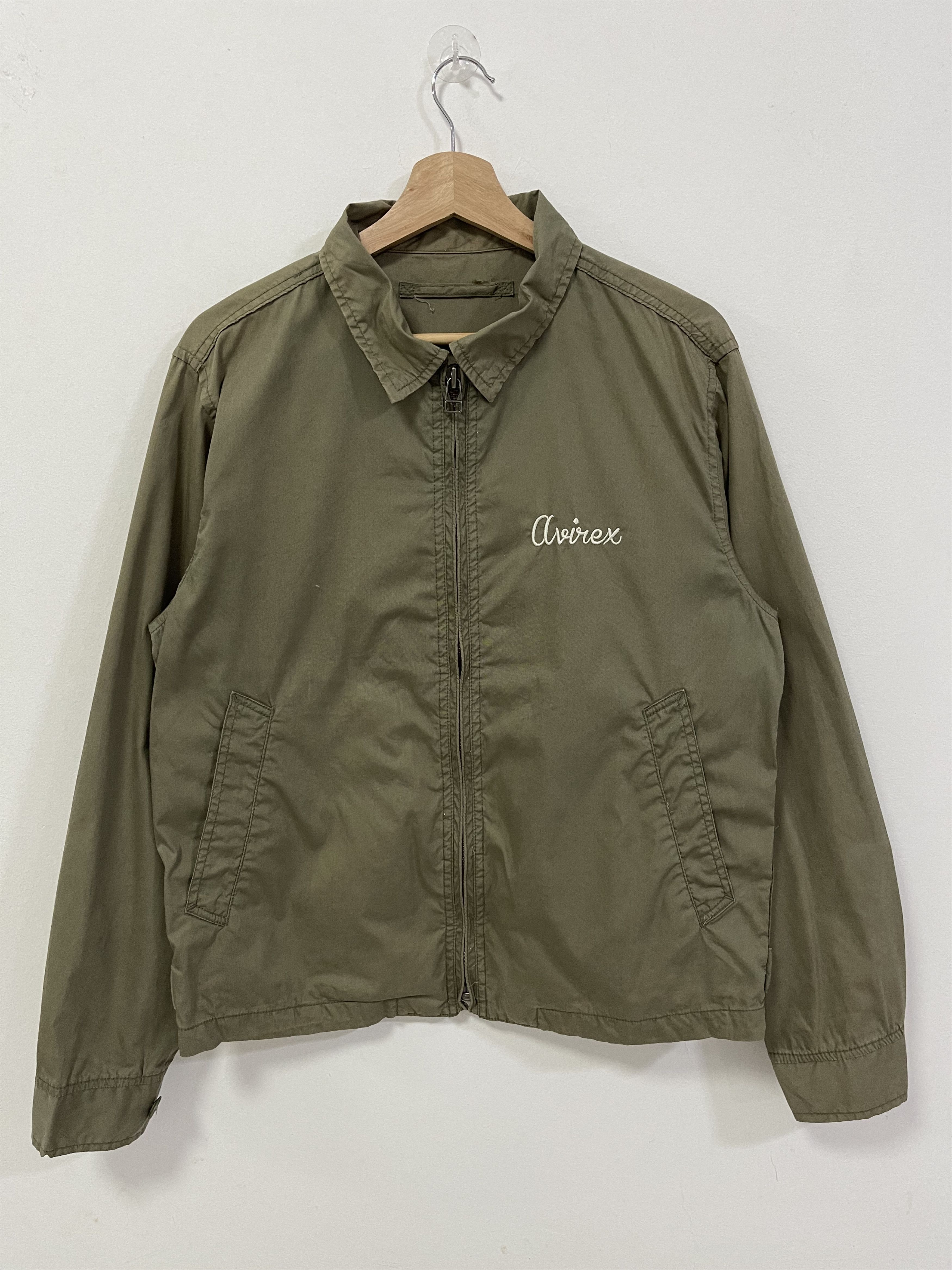 Avirex Vintage Avirex Tiger Embroidery Military Sounevir Jacket Size US S / EU 44-46 / 1 - 9 Thumbnail