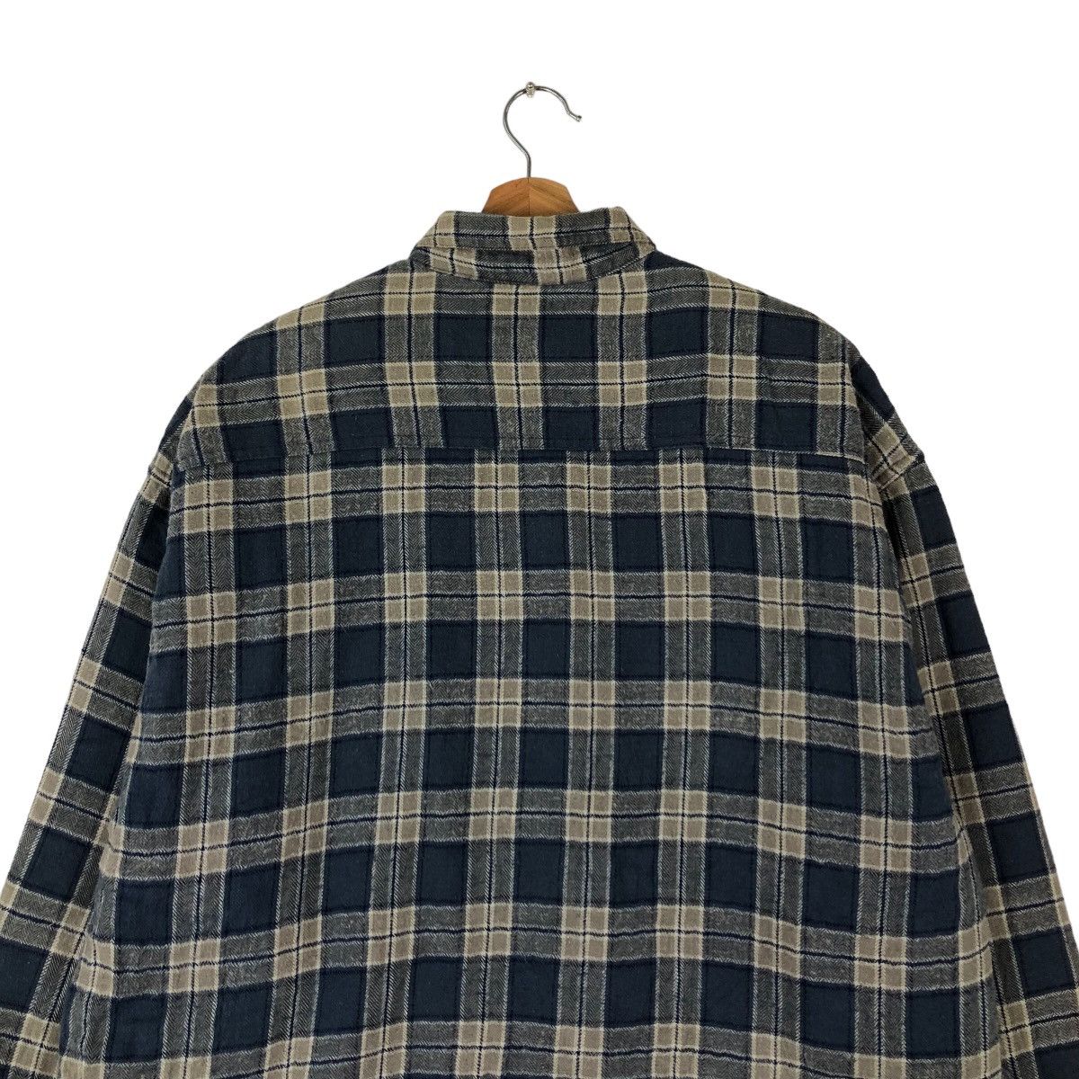 Japanese Brand VINTAGE FLANNEL JACKET TARTAN DESIGN NORTHCREST ISSEY MIYAKE Size US L / EU 52-54 / 3 - 8 Thumbnail