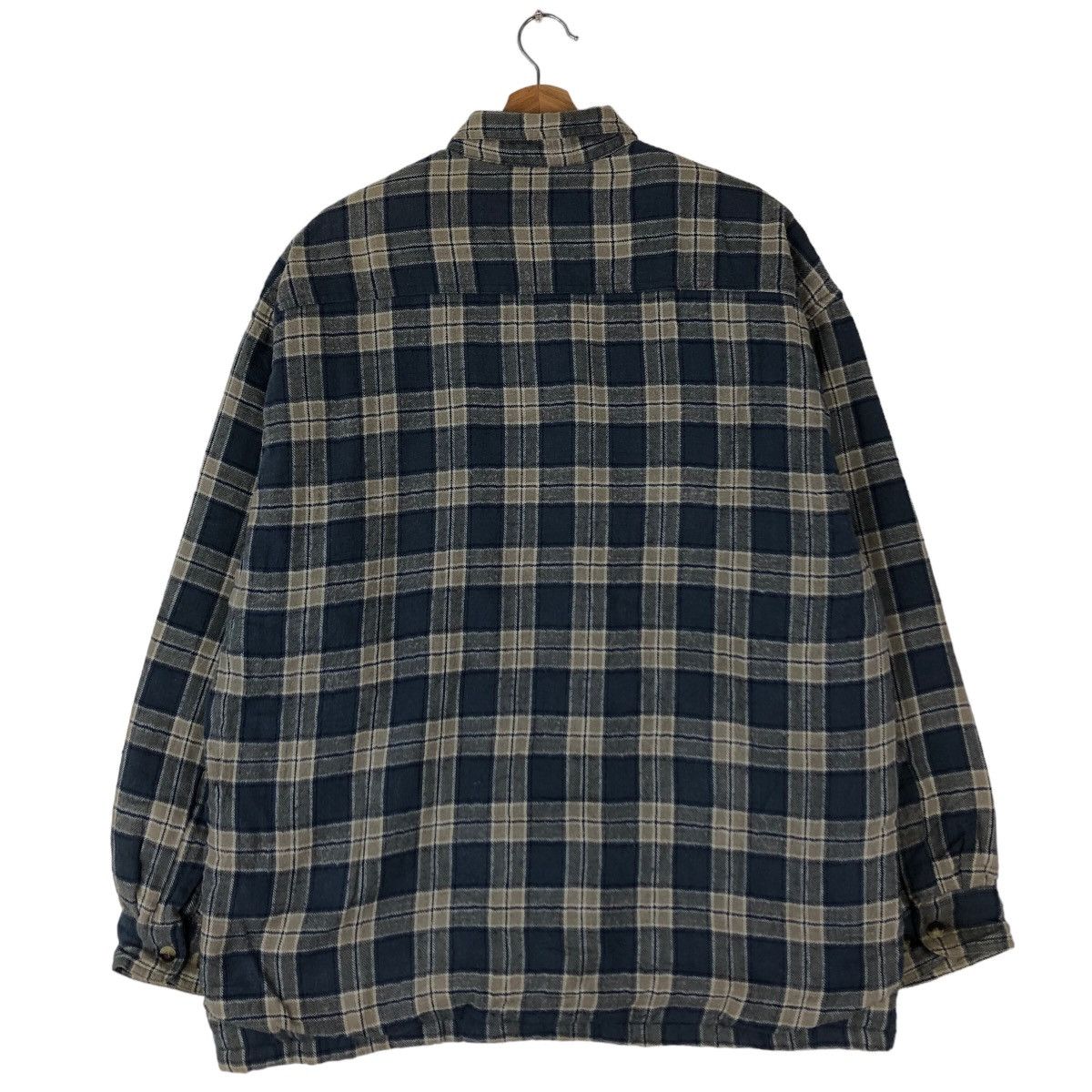 Japanese Brand VINTAGE FLANNEL JACKET TARTAN DESIGN NORTHCREST ISSEY MIYAKE Size US L / EU 52-54 / 3 - 7 Thumbnail