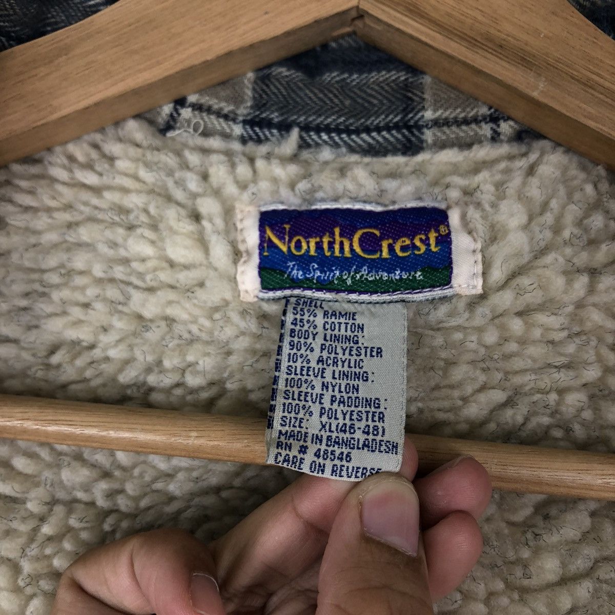 Japanese Brand VINTAGE FLANNEL JACKET TARTAN DESIGN NORTHCREST ISSEY MIYAKE Size US L / EU 52-54 / 3 - 13 Thumbnail