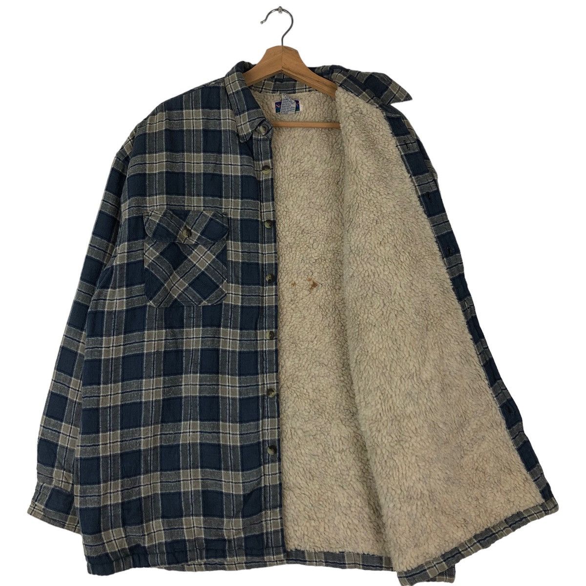 Japanese Brand VINTAGE FLANNEL JACKET TARTAN DESIGN NORTHCREST ISSEY MIYAKE Size US L / EU 52-54 / 3 - 9 Thumbnail