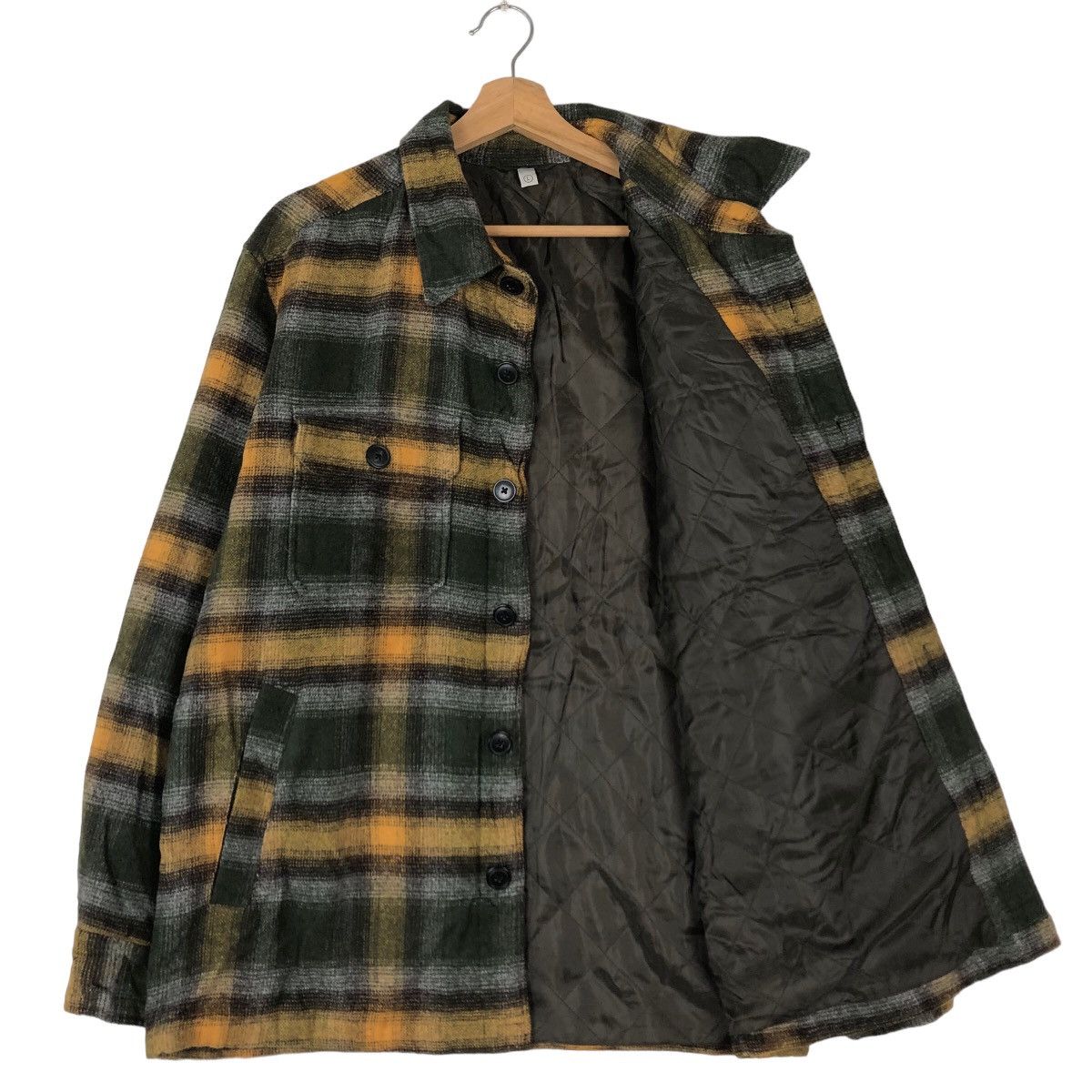 Flannel VINTAGE FLANNEL JACKET TARTAN DESIGN UNIQLO JAPAN STREETWEAR Size US L / EU 52-54 / 3 - 9 Thumbnail