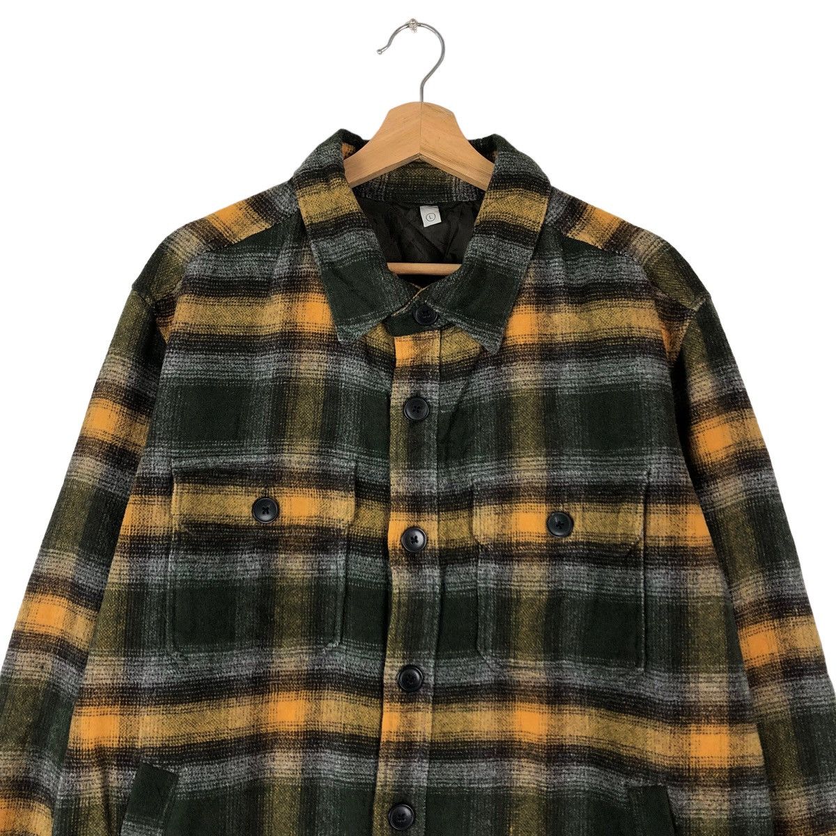 Flannel VINTAGE FLANNEL JACKET TARTAN DESIGN UNIQLO JAPAN STREETWEAR Size US L / EU 52-54 / 3 - 2 Thumbnail