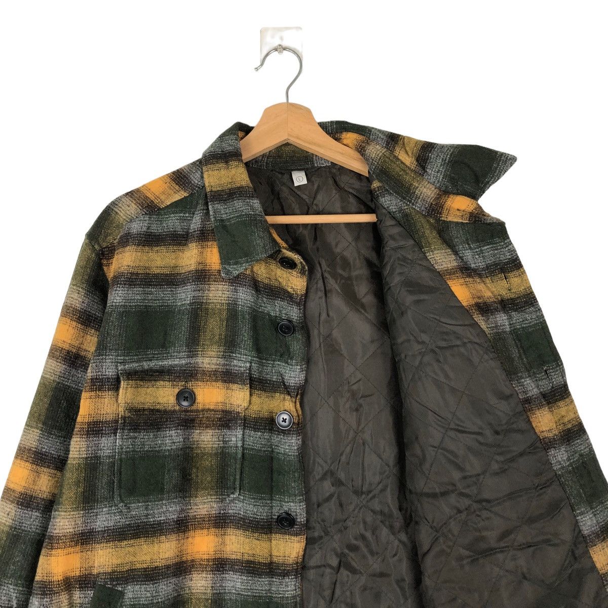 Flannel VINTAGE FLANNEL JACKET TARTAN DESIGN UNIQLO JAPAN STREETWEAR Size US L / EU 52-54 / 3 - 10 Thumbnail