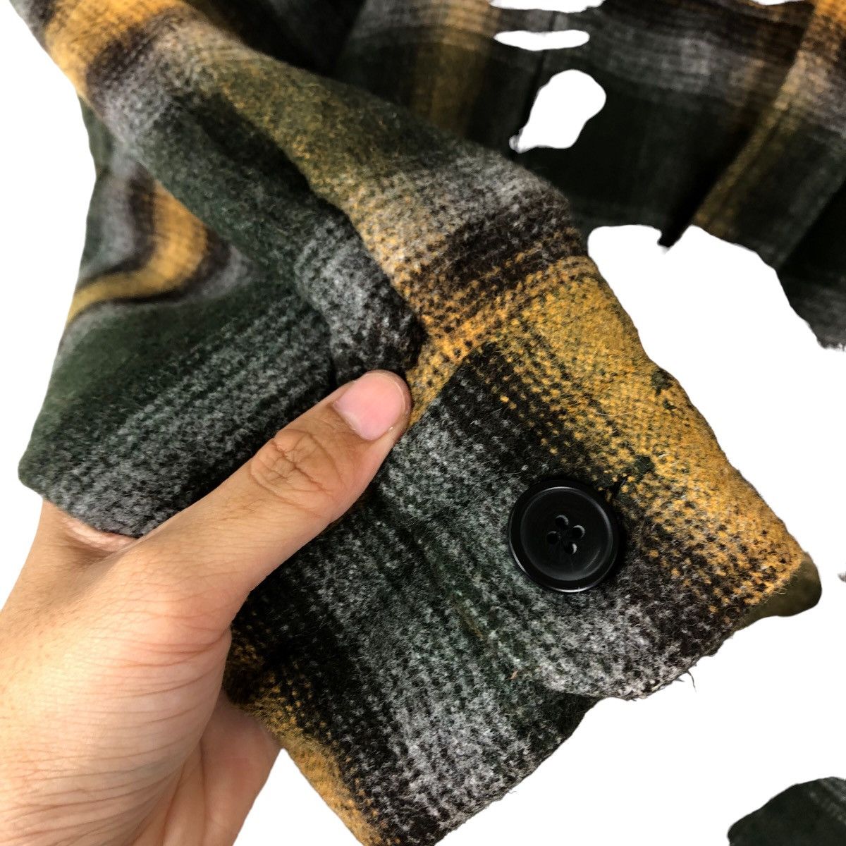Flannel VINTAGE FLANNEL JACKET TARTAN DESIGN UNIQLO JAPAN STREETWEAR Size US L / EU 52-54 / 3 - 12 Thumbnail