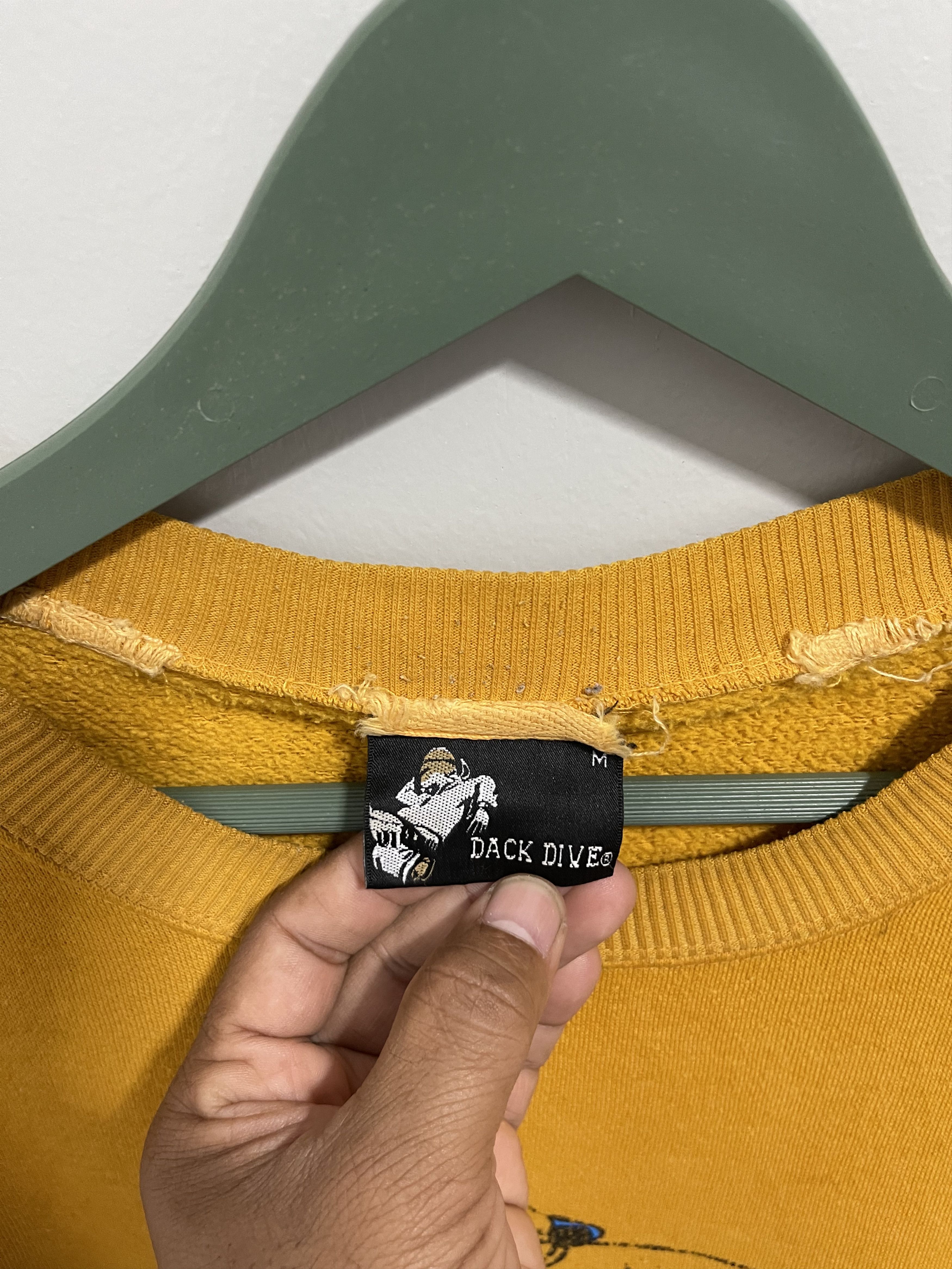 Japanese Brand × Vintage Vintage Dack Dive Baggy Boxy Bigo Logo Graphic Sweatshirt Size US M / EU 48-50 / 2 - 6 Thumbnail