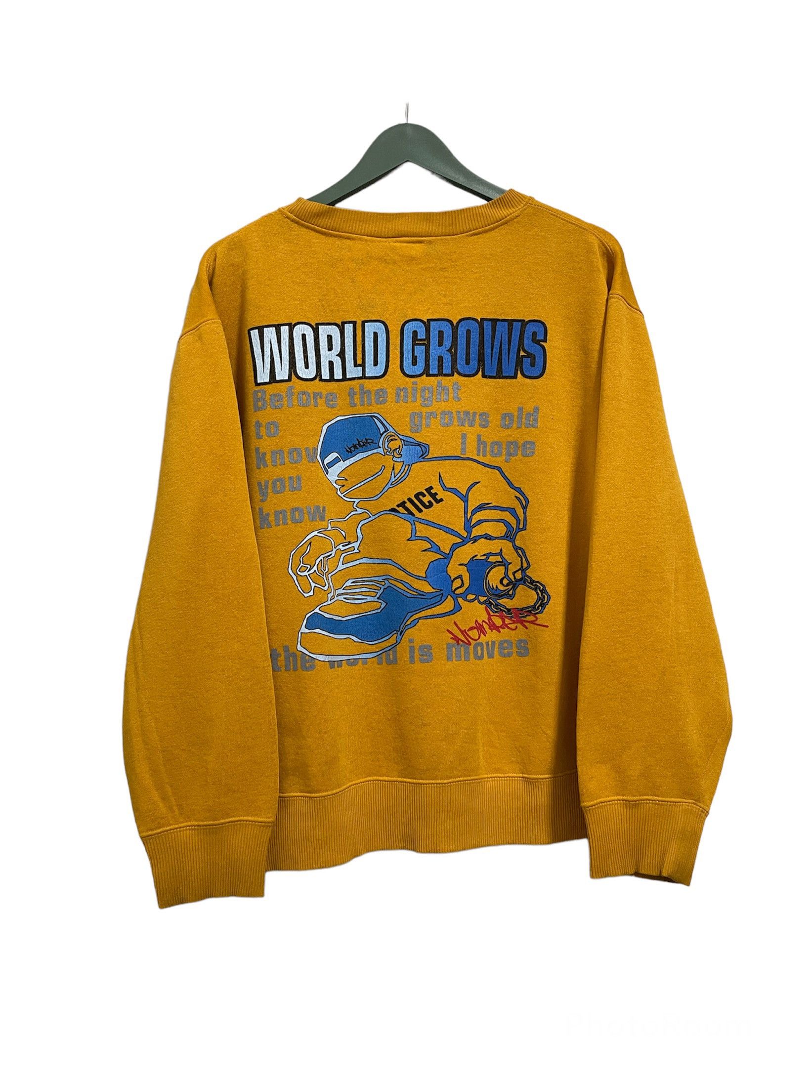 Japanese Brand × Vintage Vintage Dack Dive Baggy Boxy Bigo Logo Graphic Sweatshirt Size US M / EU 48-50 / 2 - 1 Thumbnail
