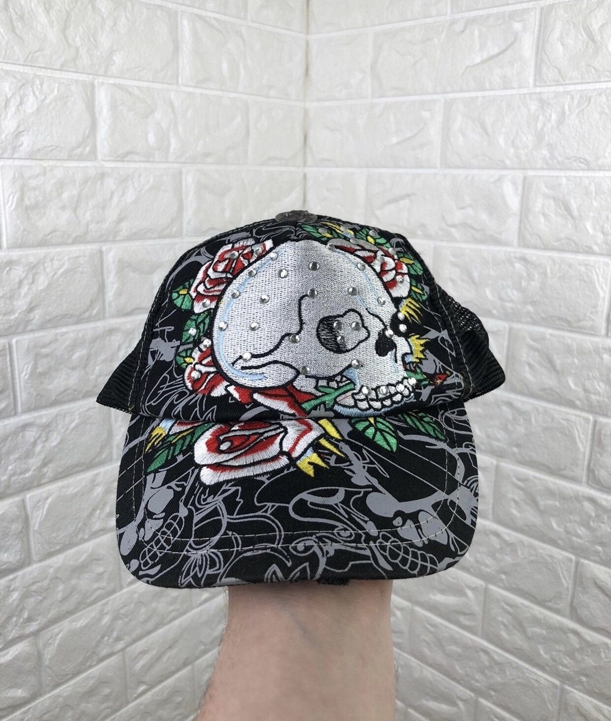 Christian Audigier × Ed Hardy Ed Hardy Trucker Hat Size ONE SIZE - 1 Thumbnail