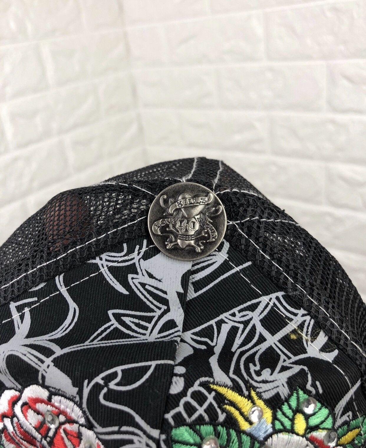 Christian Audigier × Ed Hardy Ed Hardy Trucker Hat Size ONE SIZE - 11 Thumbnail