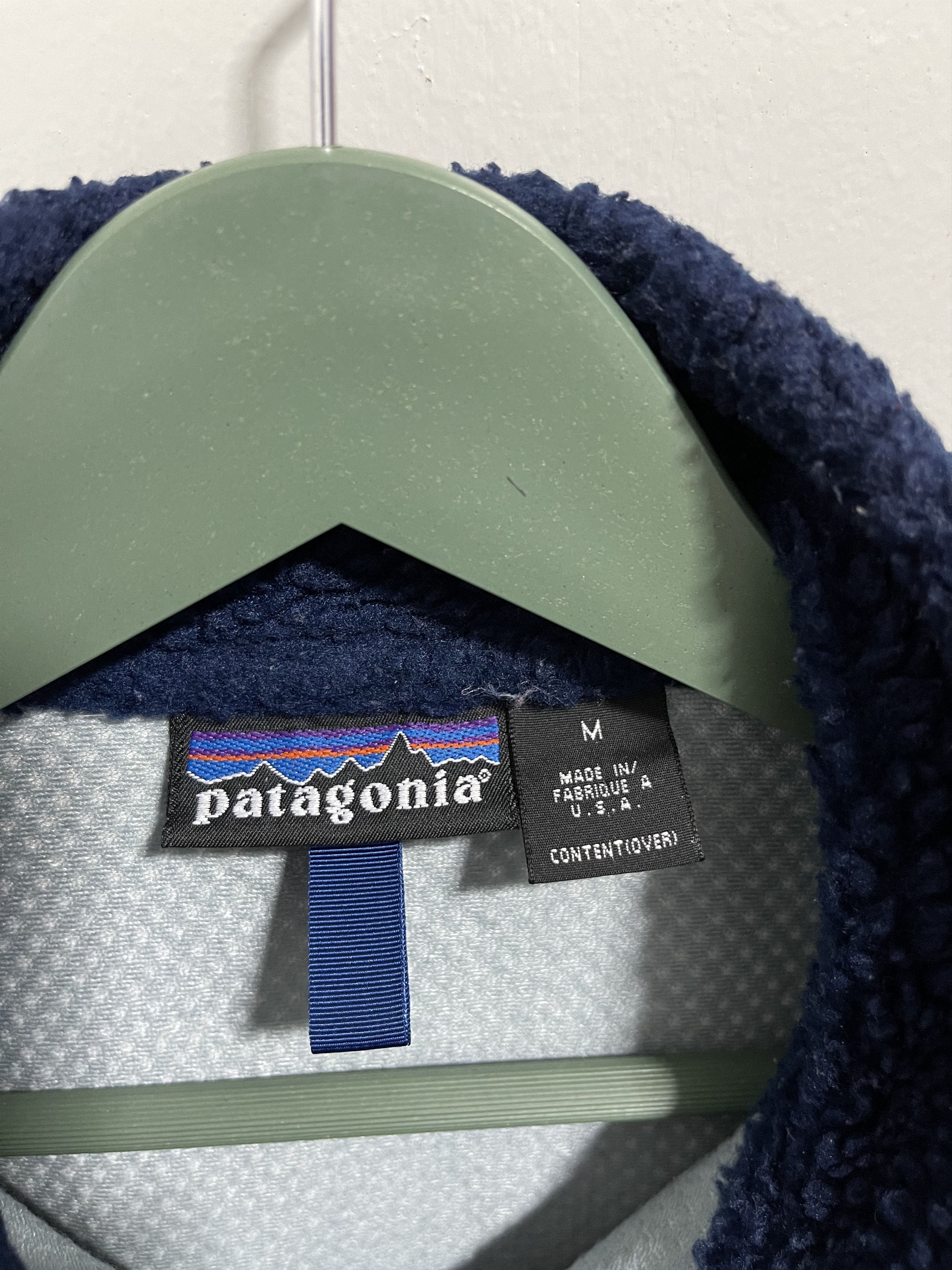 Patagonia Vintage 90s Patagonia Deep Pile Fleece Zip Up Sleeveless Size US S / EU 44-46 / 1 - 7 Thumbnail