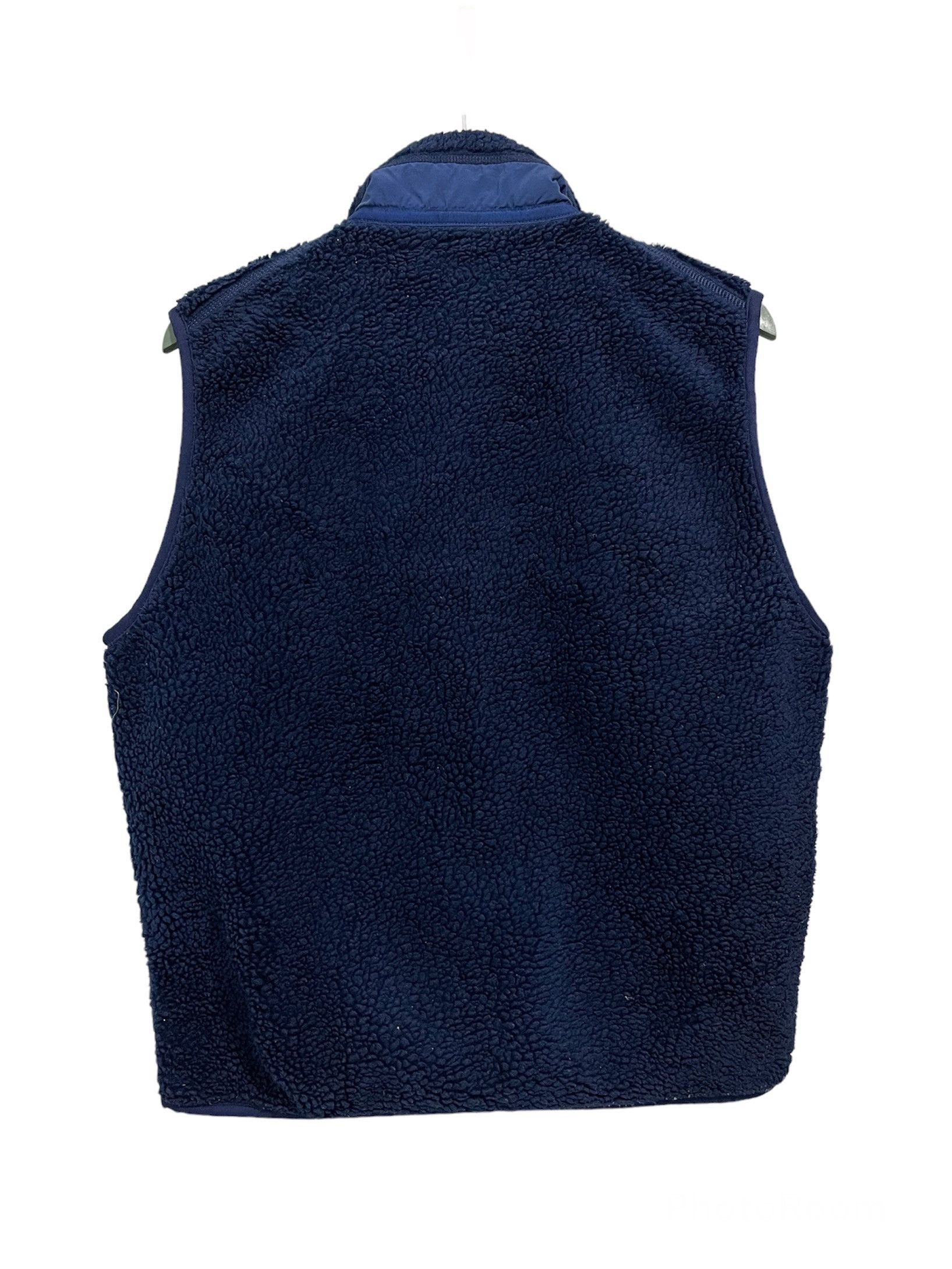 Patagonia Vintage 90s Patagonia Deep Pile Fleece Zip Up Sleeveless Size US S / EU 44-46 / 1 - 6 Thumbnail