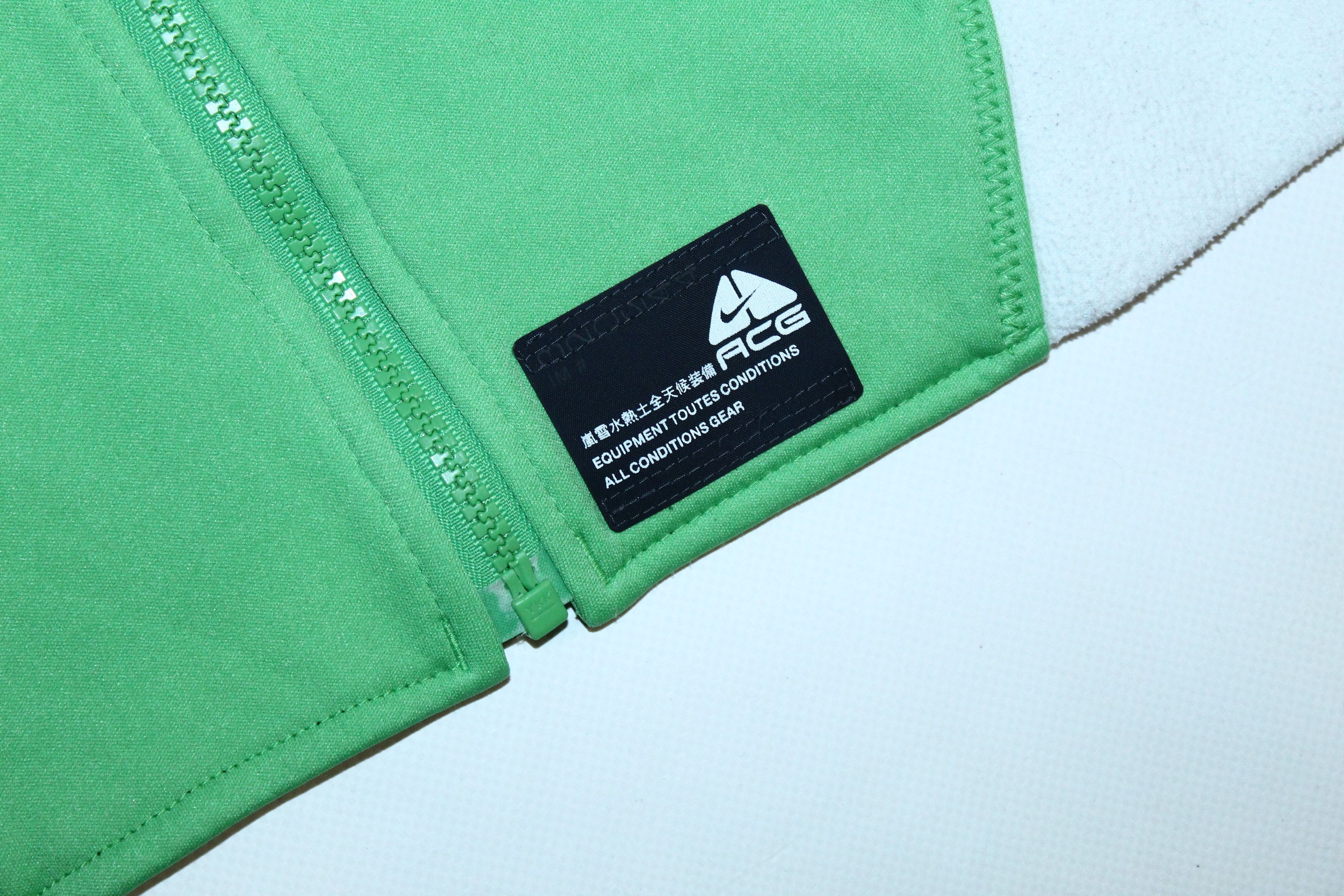 Vintage 💥 Rare 💥 Nike ACG Softshell Fleece Line Zip Track Jacket Size US XL / EU 56 / 4 - 6 Thumbnail