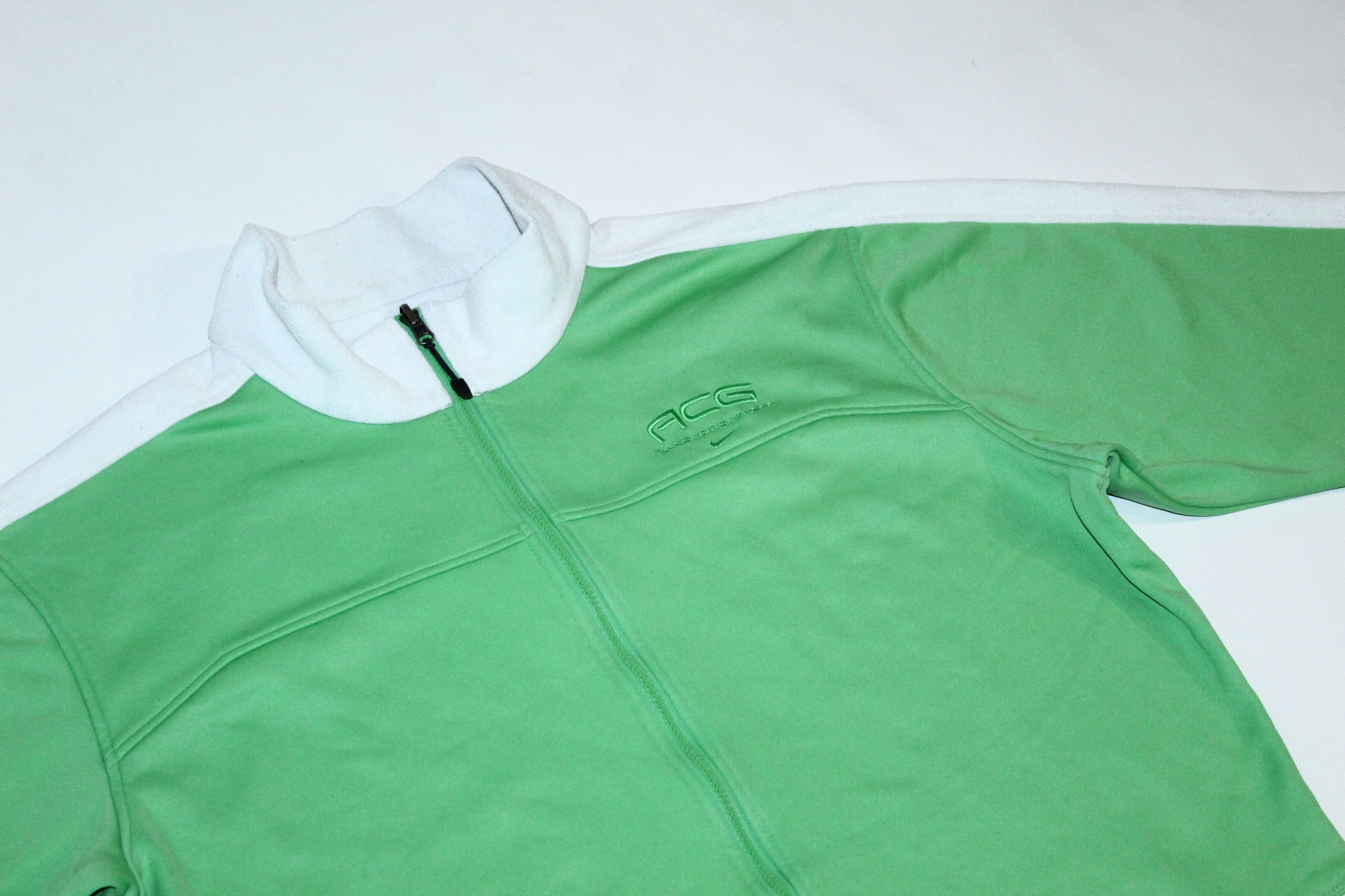 Vintage 💥 Rare 💥 Nike ACG Softshell Fleece Line Zip Track Jacket Size US XL / EU 56 / 4 - 3 Thumbnail