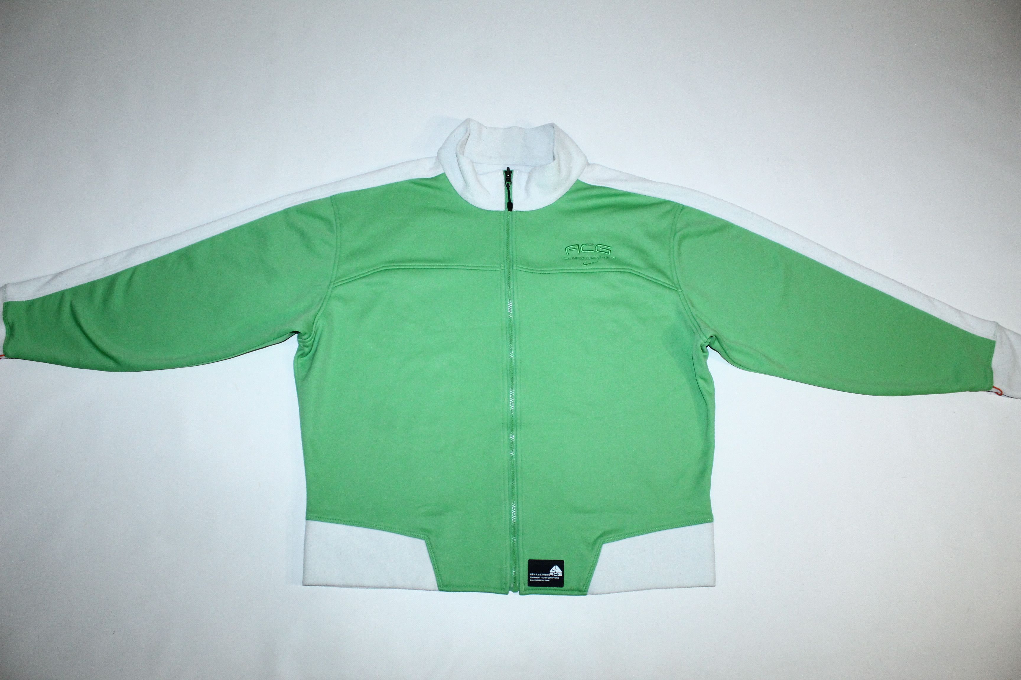 Vintage 💥 Rare 💥 Nike ACG Softshell Fleece Line Zip Track Jacket Size US XL / EU 56 / 4 - 2 Preview