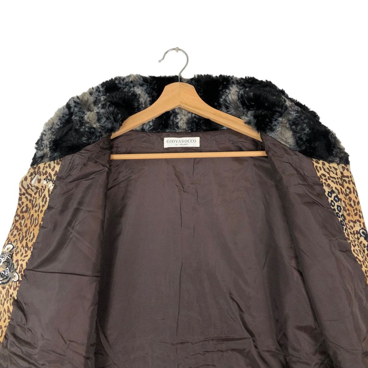 Japanese Brand VINTAGE SOFT LEATHER JACKET GIOVAROCCO DE MILANO FULL PRINT Size US M / EU 48-50 / 2 - 11 Thumbnail