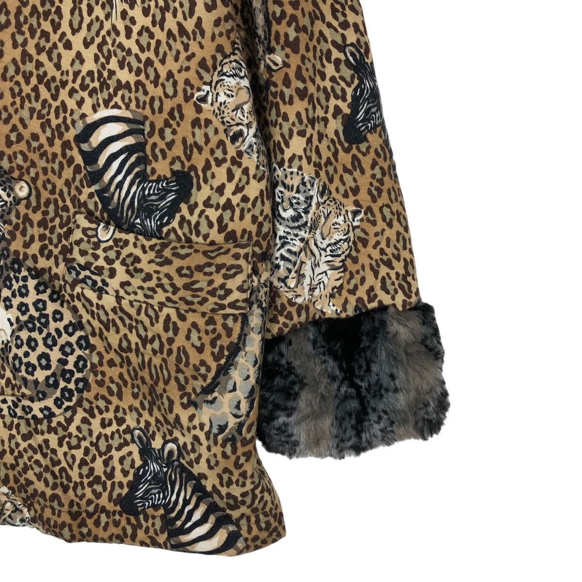 Japanese Brand VINTAGE SOFT LEATHER JACKET GIOVAROCCO DE MILANO FULL PRINT Size US M / EU 48-50 / 2 - 4 Thumbnail