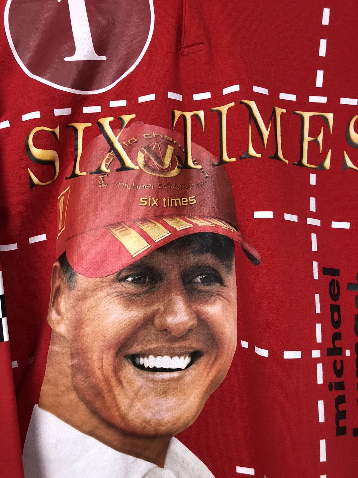 Formula 1 × Vintage Vintage Michael Schumacher Formula Naskar Y2K Hoodie size XL Size US XL / EU 56 / 4 - 4 Thumbnail