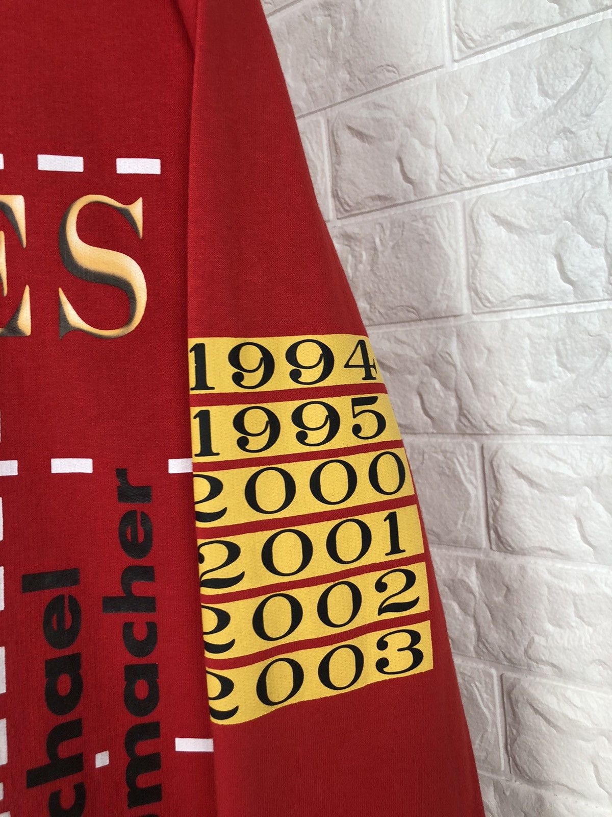 Formula 1 × Vintage Vintage Michael Schumacher Formula Naskar Y2K Hoodie size XL Size US XL / EU 56 / 4 - 5 Thumbnail