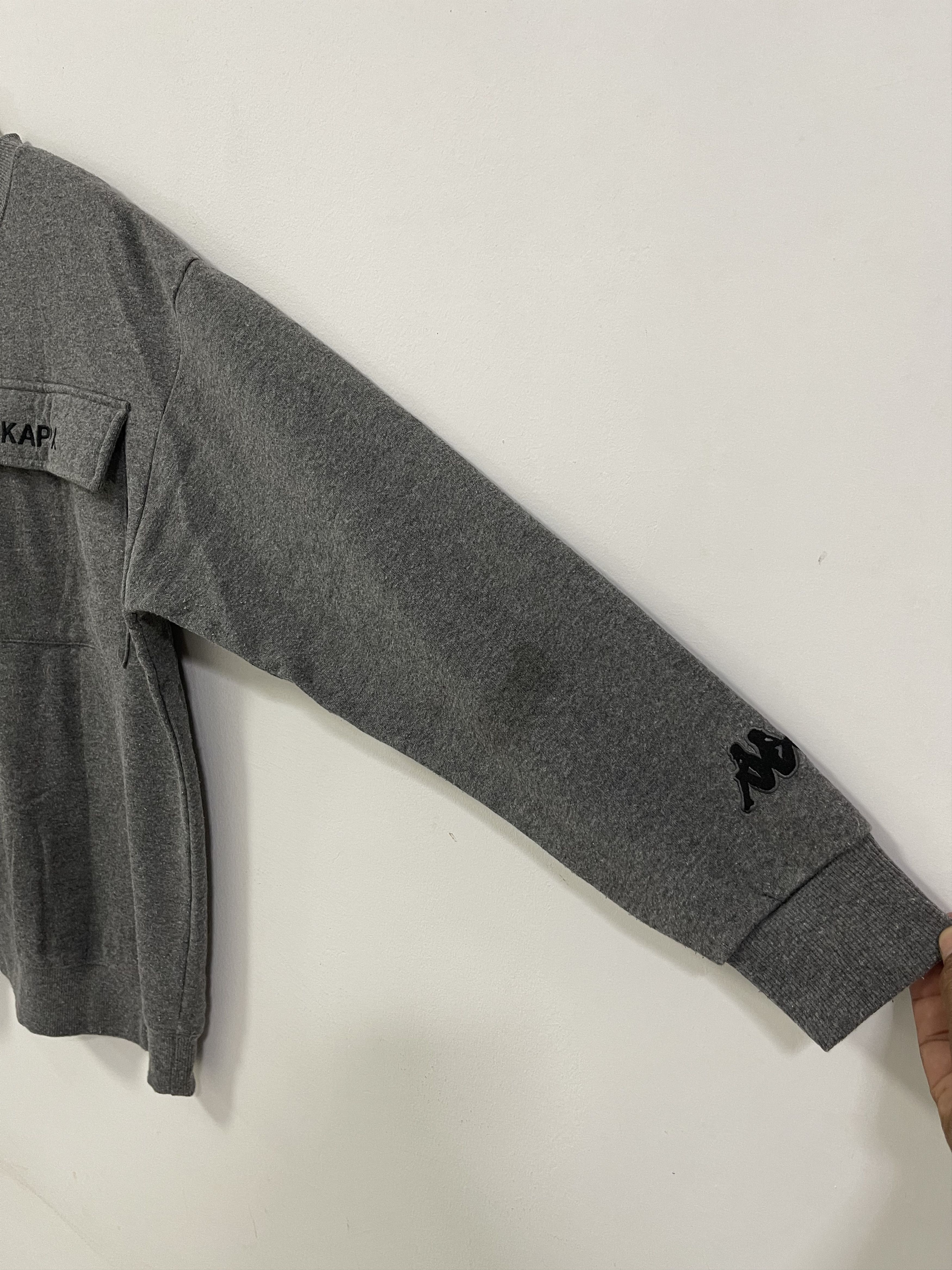 Kappa Vintage Kappa Embroidered Single Pocket Crewneck Sweatshirt Size US S / EU 44-46 / 1 - 6 Thumbnail