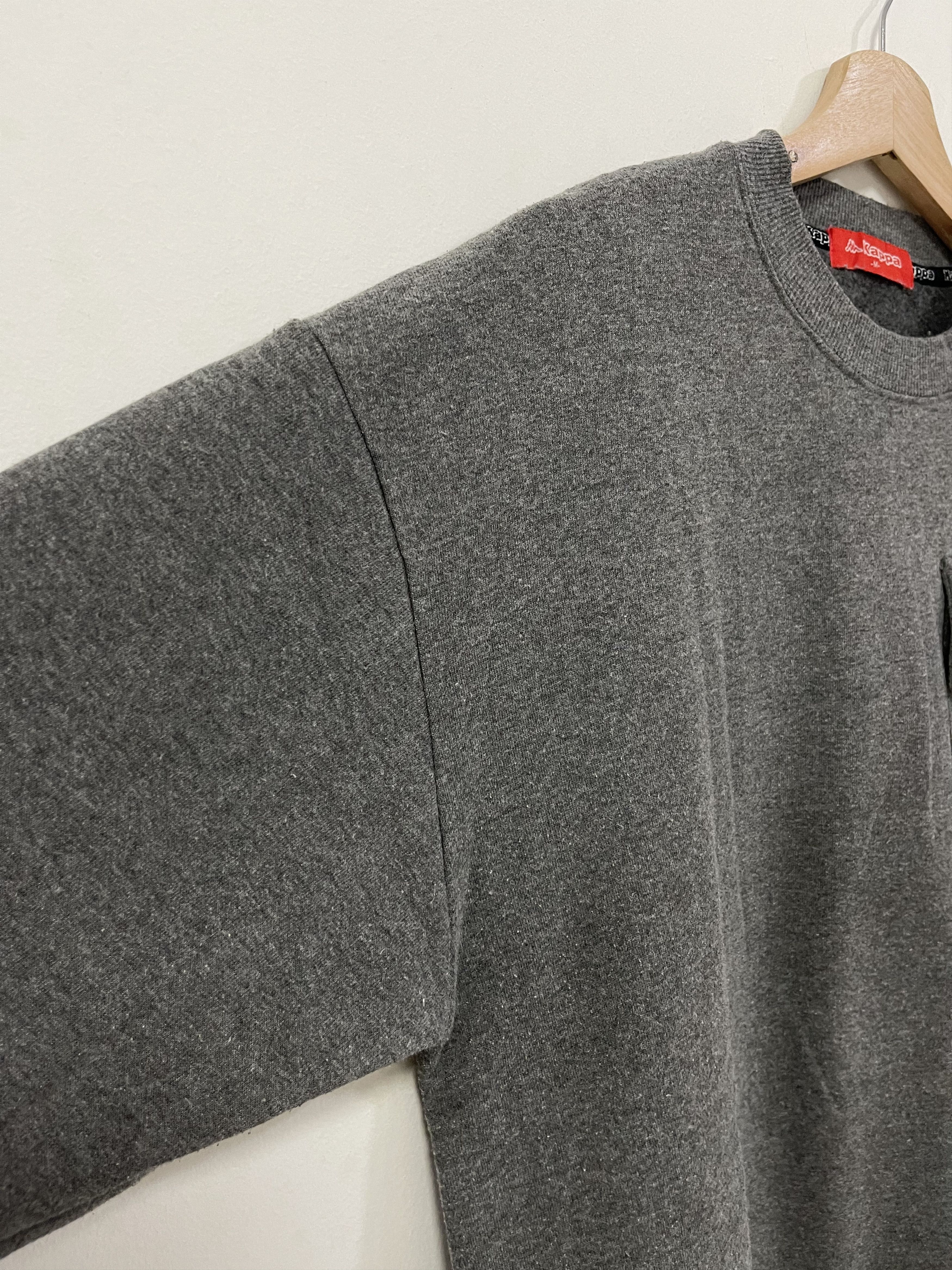 Kappa Vintage Kappa Embroidered Single Pocket Crewneck Sweatshirt Size US S / EU 44-46 / 1 - 9 Thumbnail