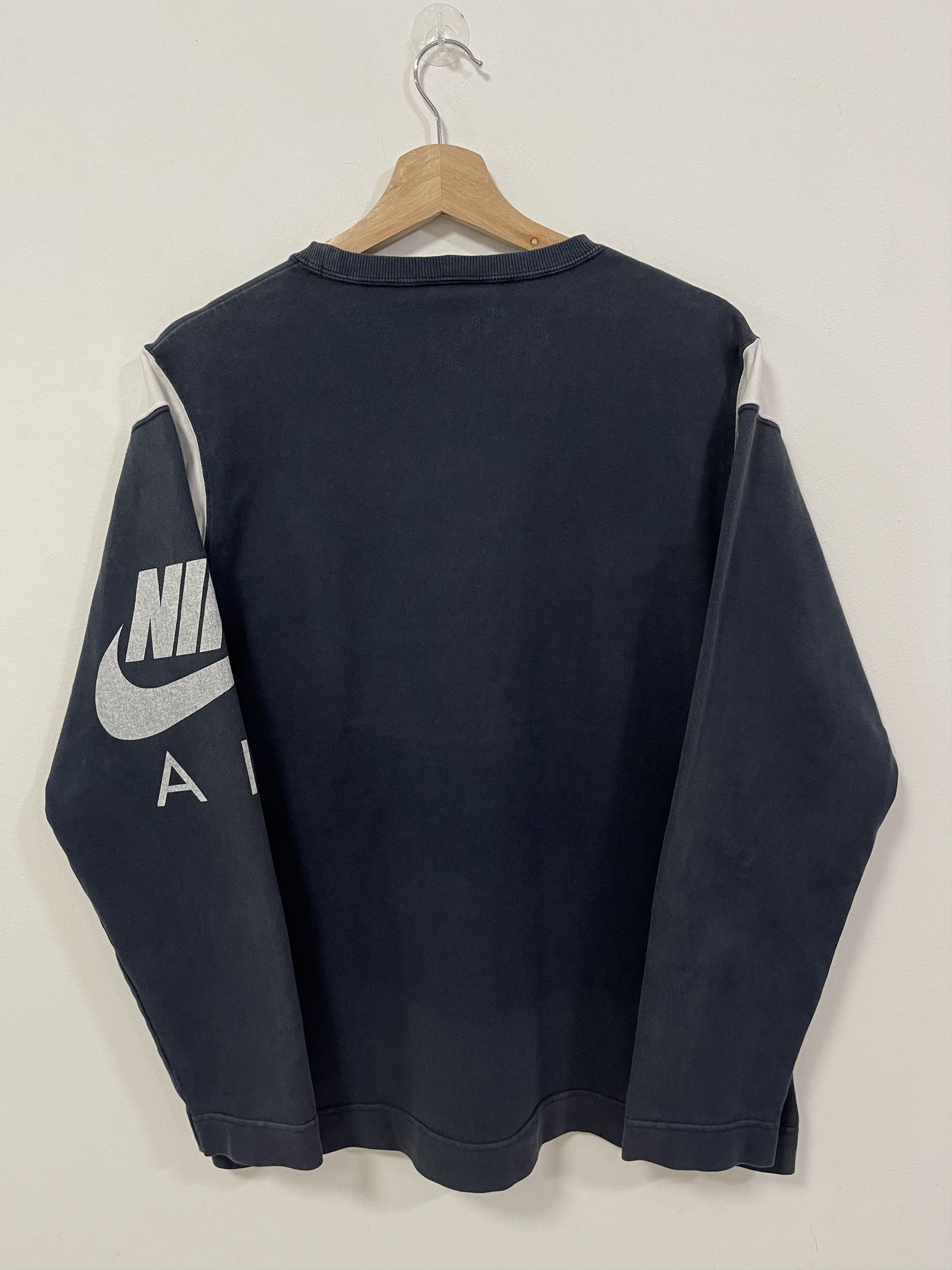 Nike × Vintage Vintage Nike Air Logo Y2k Sweatshirt Size M / US 6-8 / IT 42-44 - 7 Thumbnail